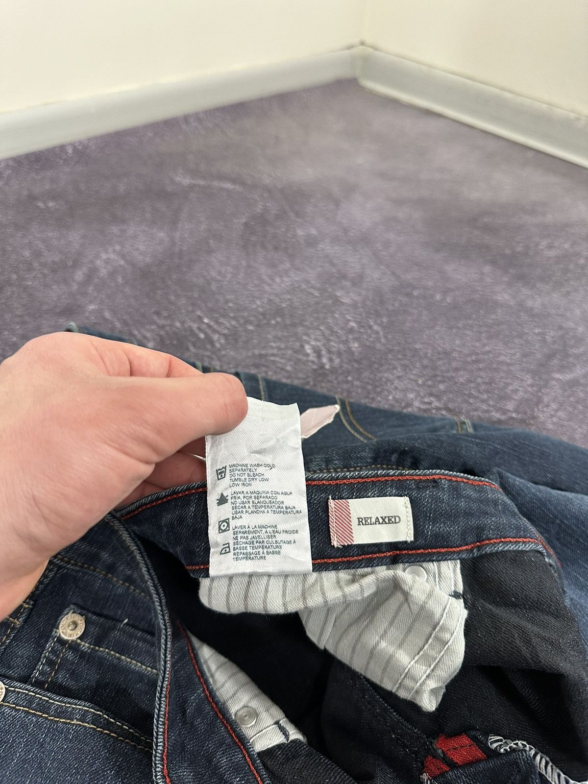 Dickies Vintage Dickies Flared Baggy USA Denim Opium Y2K Work Jeans Size 36" / US 14 / IT 50 - 19 Thumbnail