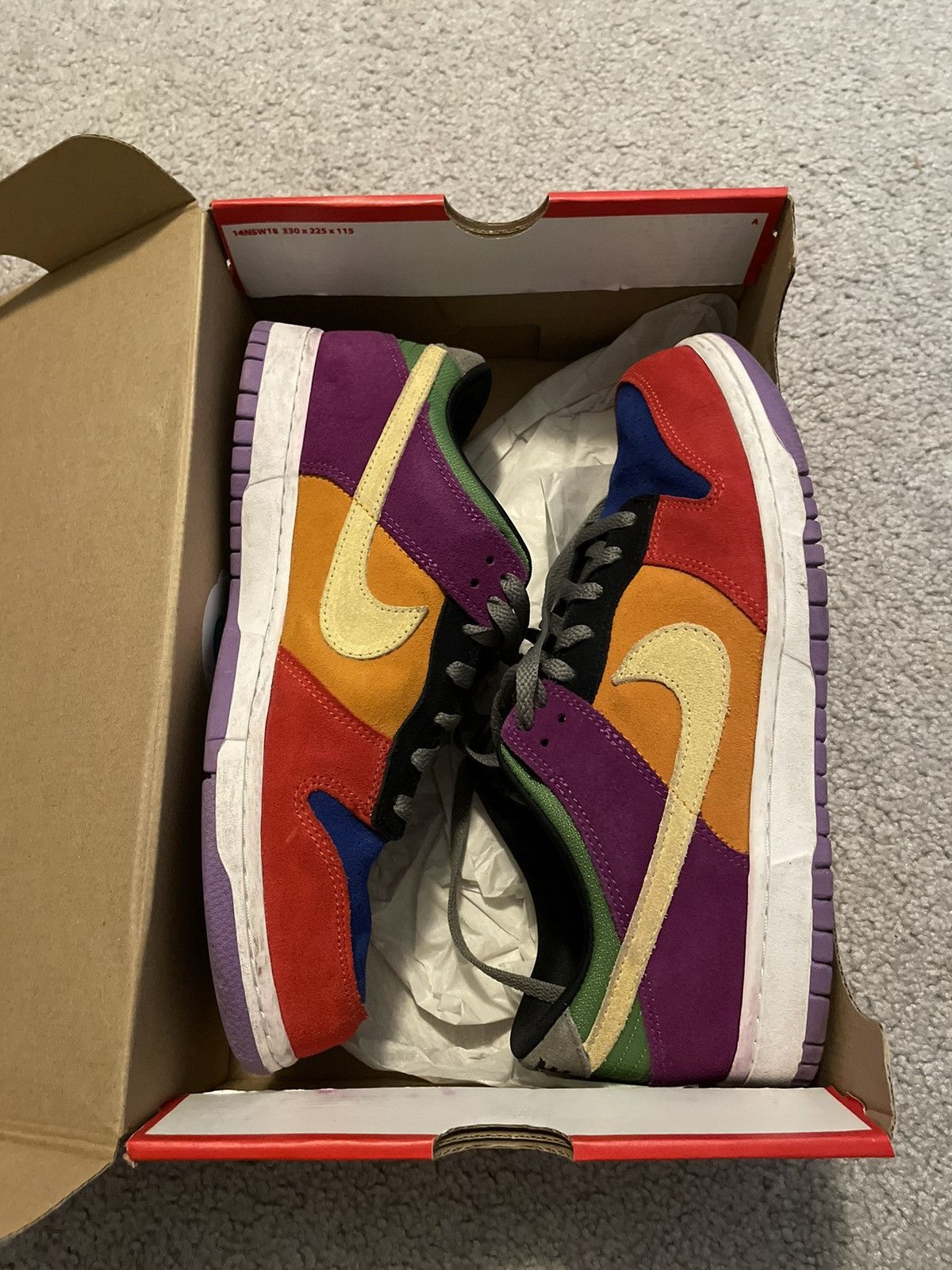 Nike Nike Dunk Low Viotech Size US 10.5 / EU 43-44 - 2 Thumbnail