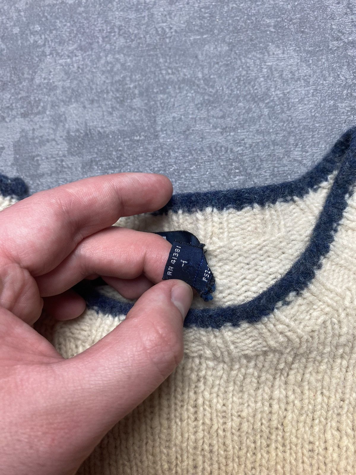 Ralph Lauren Vintage 67 Polo Ralph Lauren Sweater Wool Flag Knit Rare Size US M / EU 48-50 / 2 - 11 Thumbnail