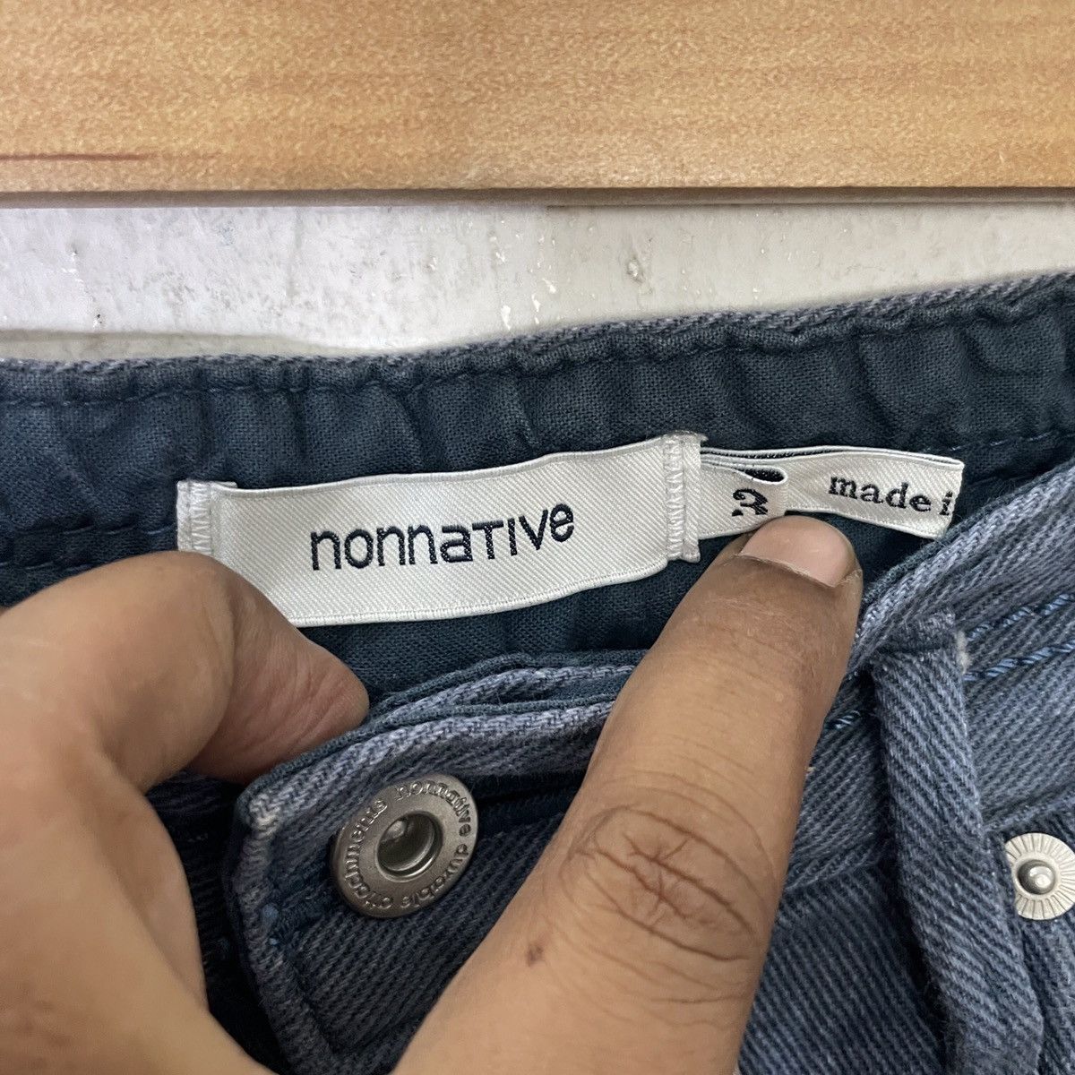 Nonnative Vintage Nonnative Japan Denim Size US 33 - 5 Thumbnail