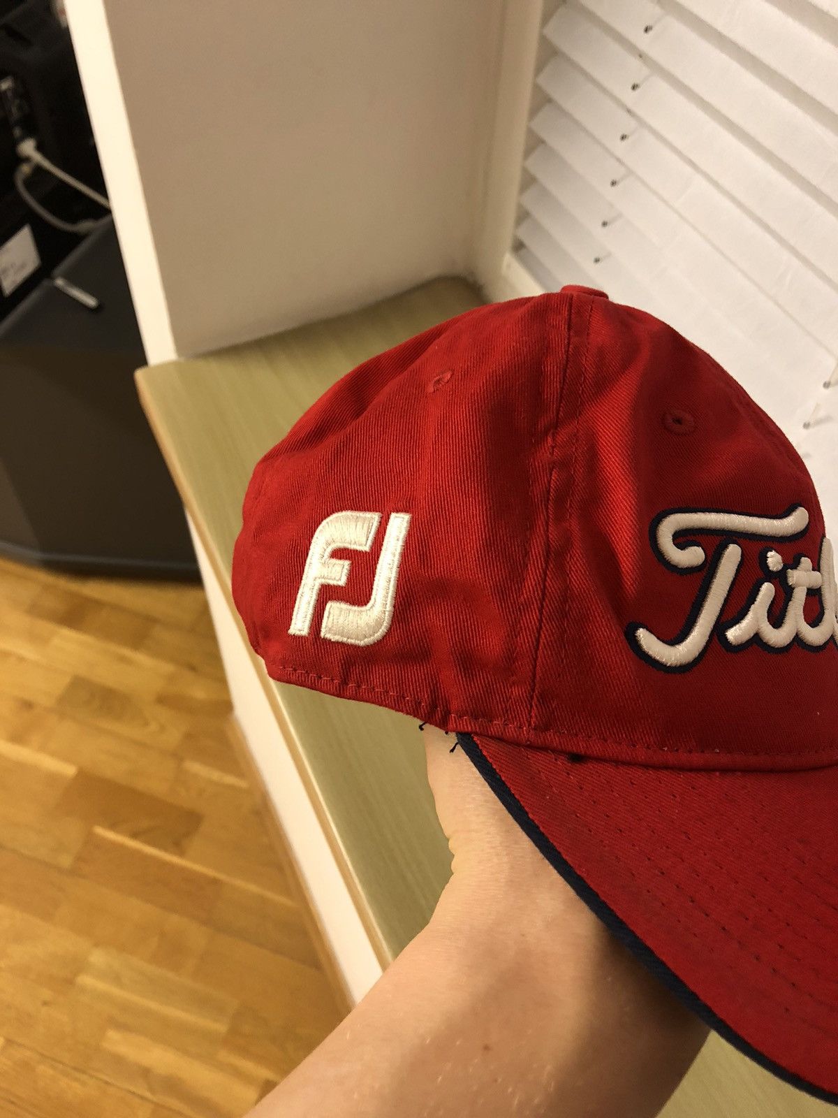 Titleist TITLEIST FOOTJOY GOLF STRAPBACK HAT Size ONE SIZE - 3 Thumbnail