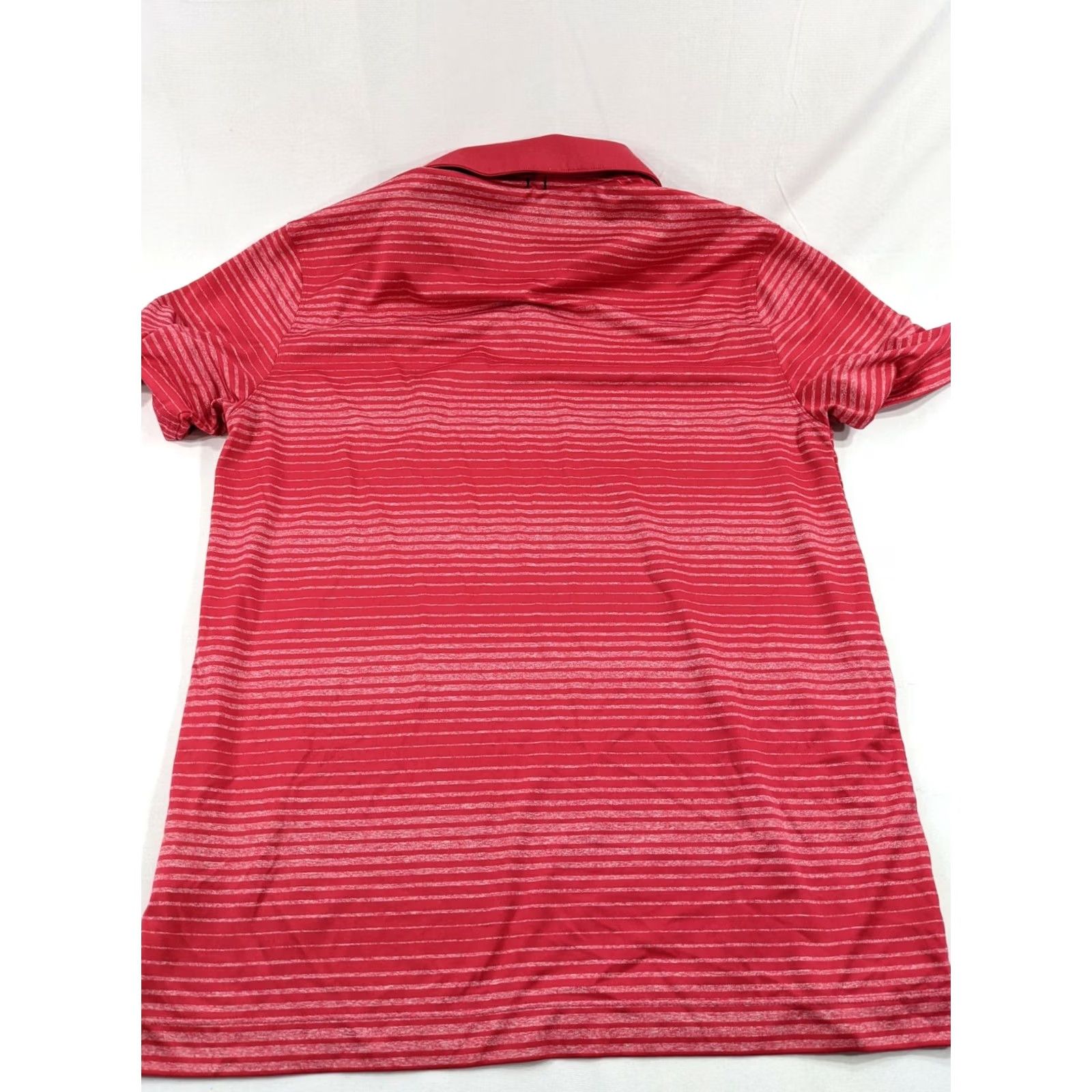 Nike NIKE Golf Tour Performance Dri-fit Men’s Polo Size M Pink Striped Shirt Size US M / EU 48-50 / 2 - 7 Thumbnail