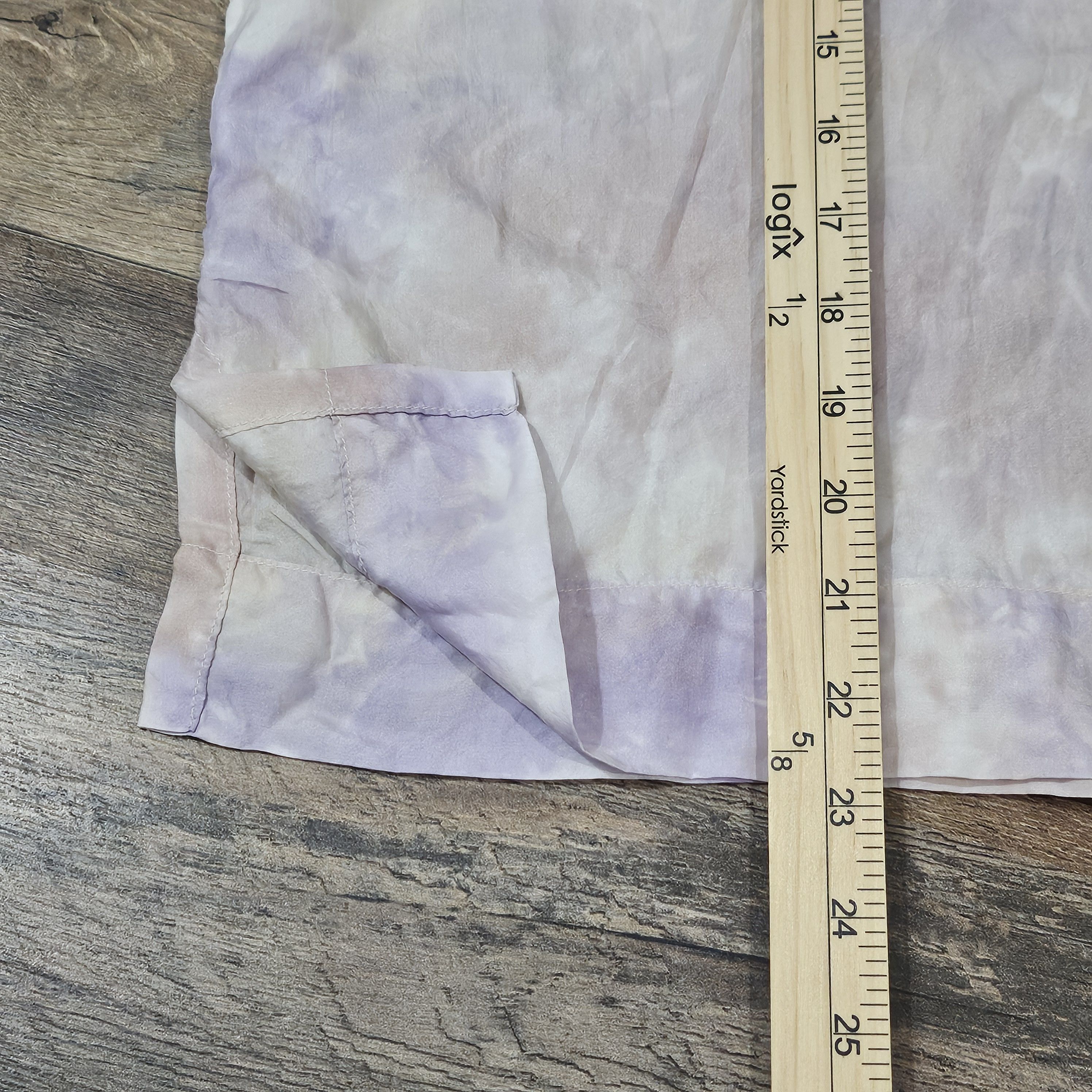 Other Raquel Allegra Women's Silk Tie Dye Pink Sleeveless Blouse Size S / US 4 / IT 40 - 8 Thumbnail