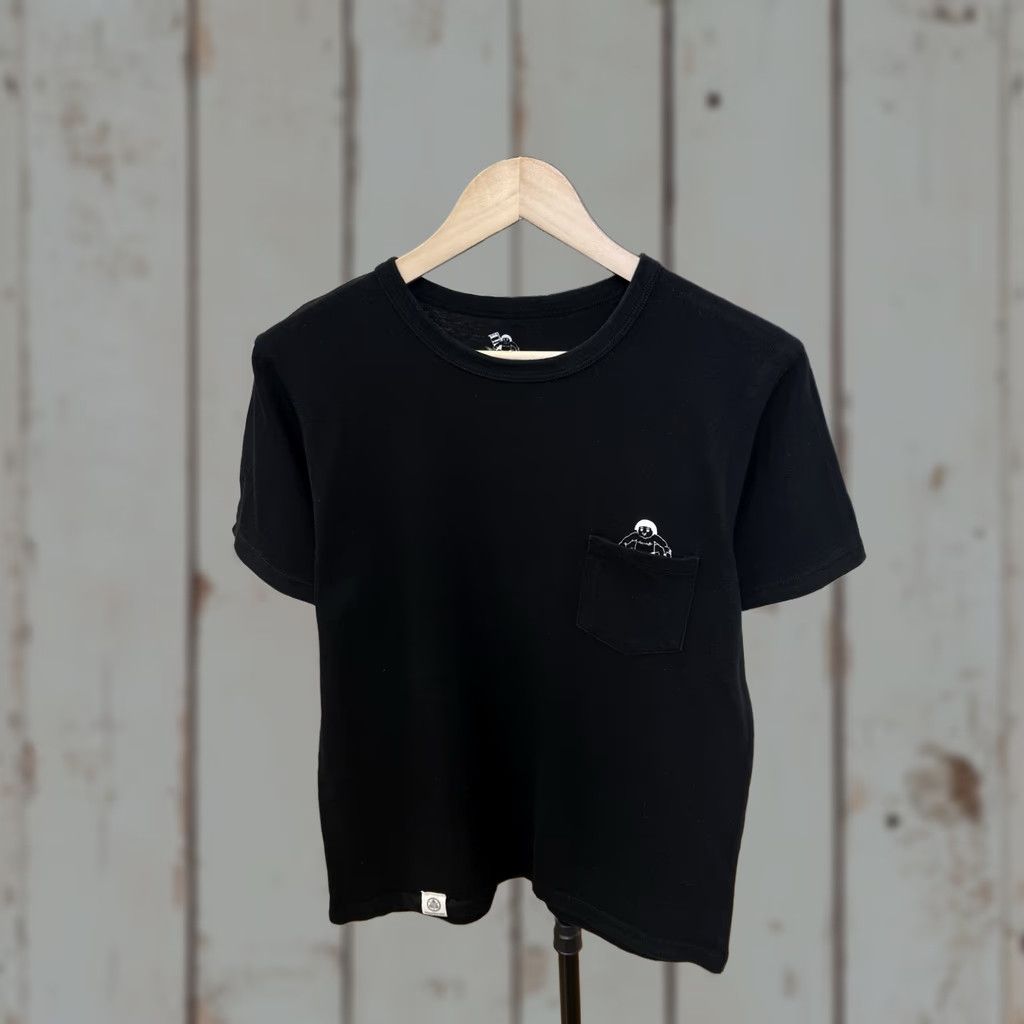 Vintage Y2K Momotaro Jeans Pocket T-Shirt Made in Japan Rare Retro Black S Mens Shirts Size US S / EU 44-46 / 1 - 1 Thumbnail