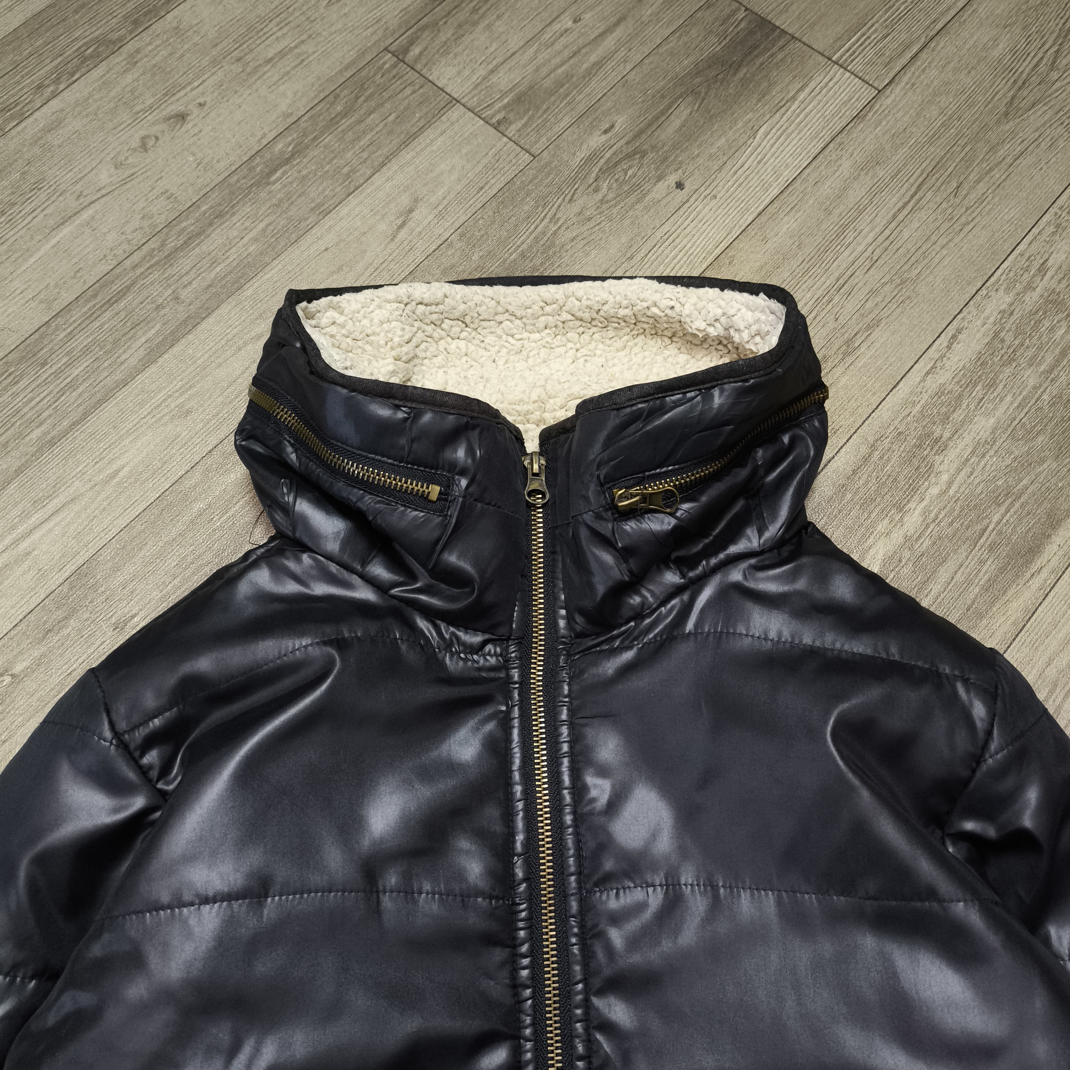 Le Grande Bleu (L.G.B.) 2000s Japanese brand Sorridere Sherpa Collar Size US M / EU 48-50 / 2 - 3 Thumbnail