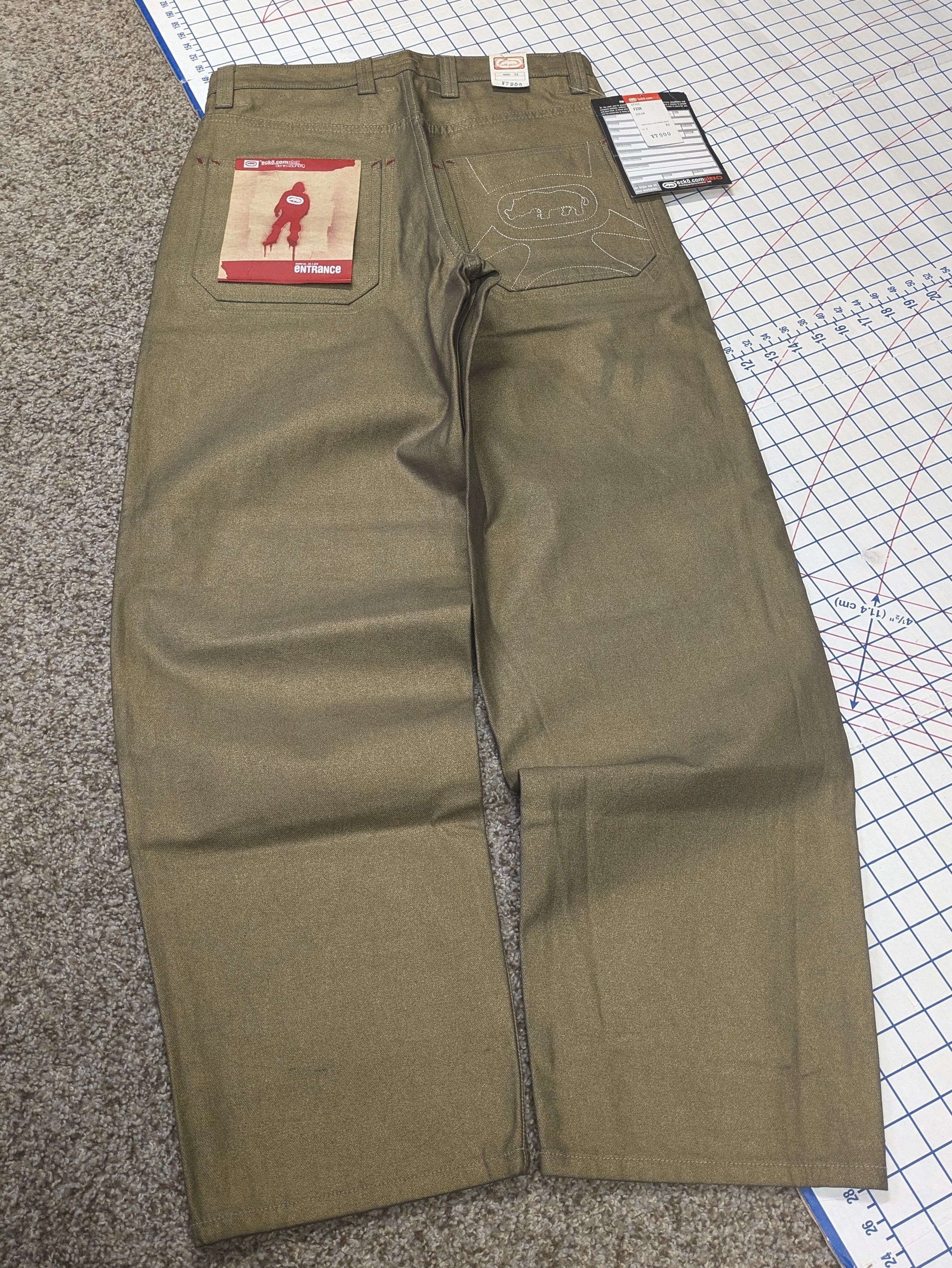 Ecko Unltd. y2k Golden Ecko Unltd reversible jeans hip hop southpole Size US 32 / EU 48 - 2 Thumbnail