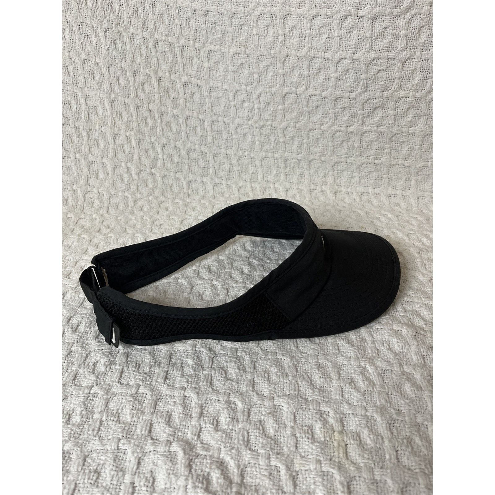 Nike Nike AW84 Dri Fit Golf Visor Black Reflective Swoosh Size ONE SIZE - 3 Thumbnail