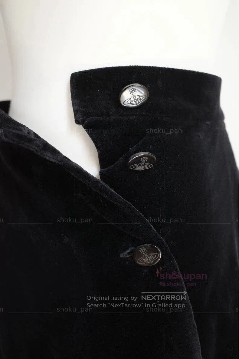 Vivienne Westwood Vivienne Westwood Vintage Velvet Skirt. Size US 26 / EU 42 - 5 Thumbnail