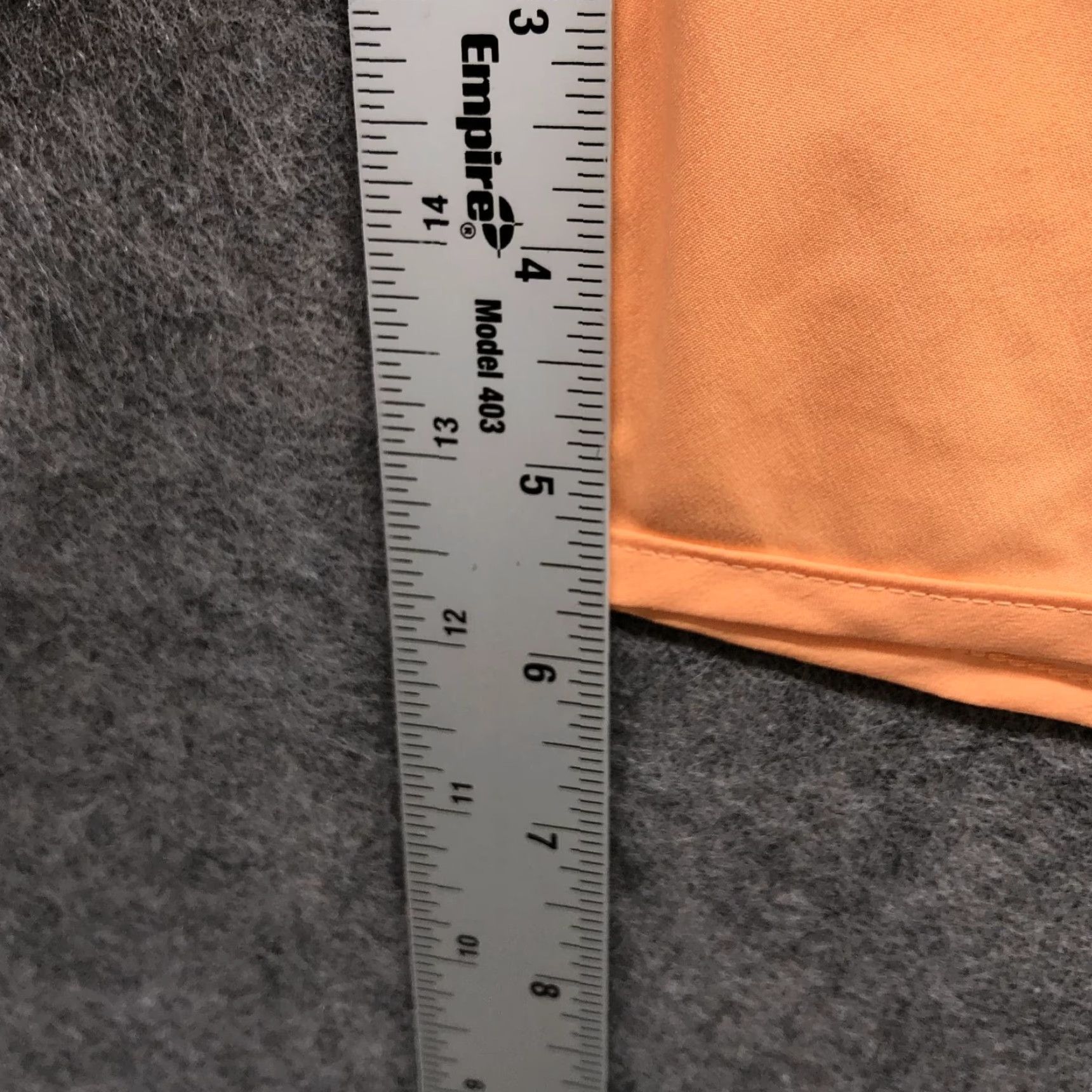New Balance New Balance Running Shorts Womens XL Orange Lightweight Un-Lined Activewear Size 40" / US 18 - 6 Thumbnail