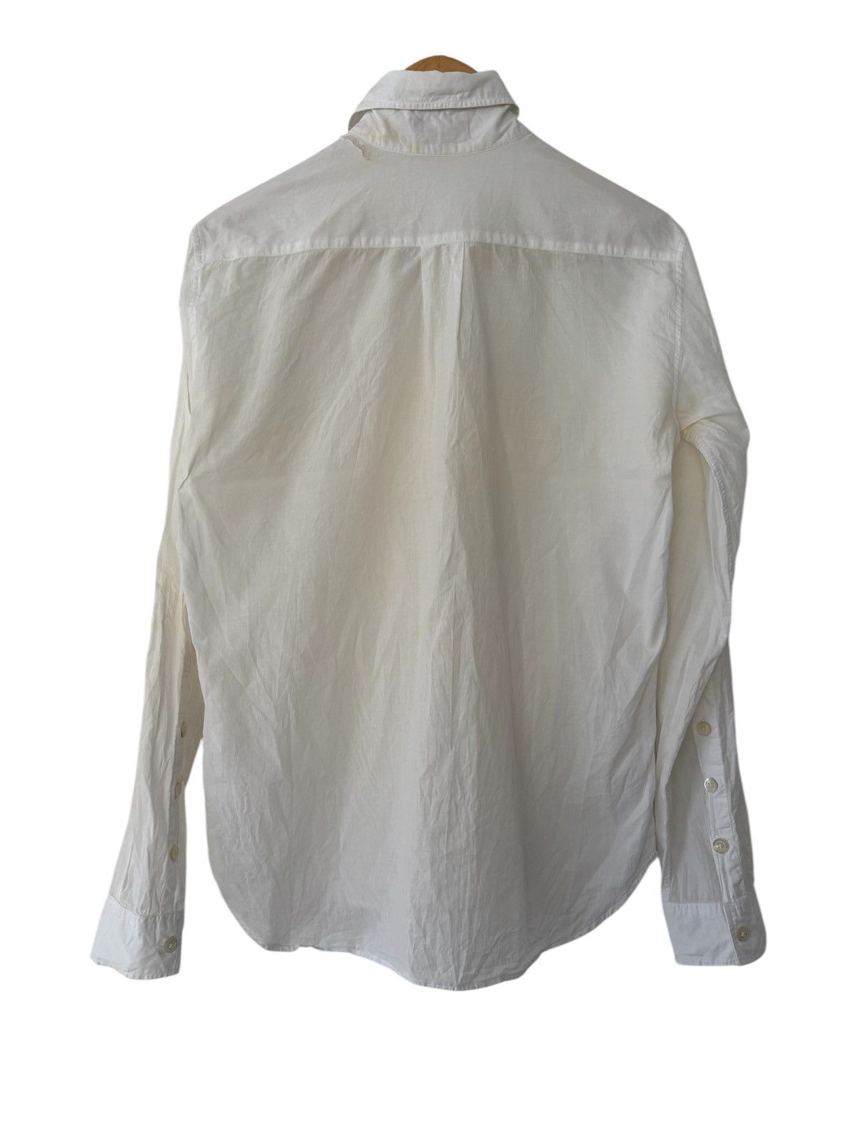 Ann Demeulemeester Ann Demeulemeester High Collar Shirt Size US XXS / EU 40 - 2 Thumbnail