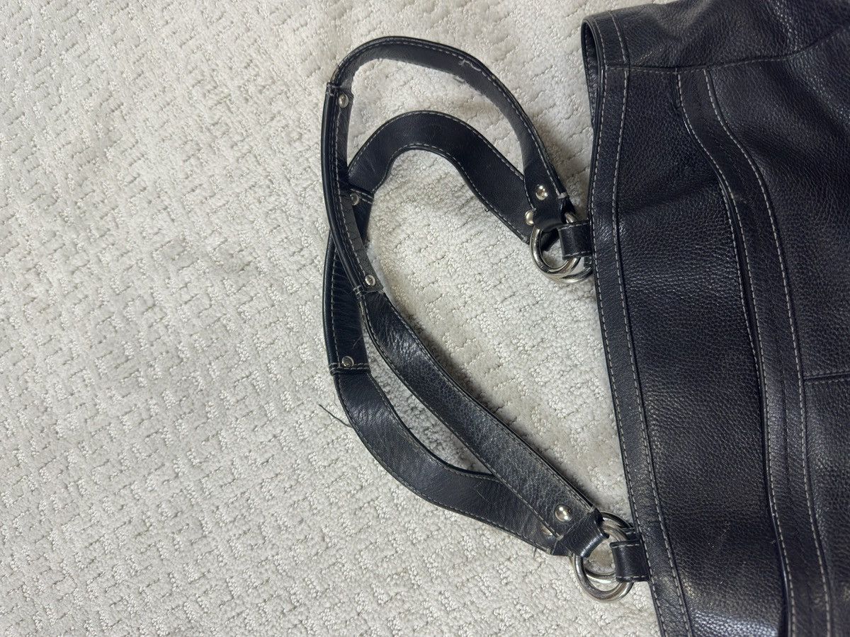 Coach Coach Penelope Black Leather Tote / Shoulder Bag Size ONE SIZE - 6 Thumbnail