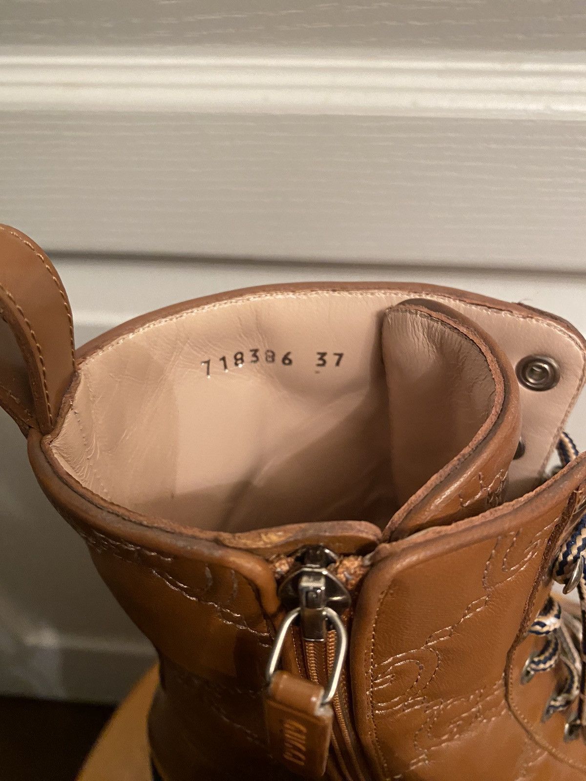 Gucci Gucci Matelasse Quilted GG Logo Combat Boots Size US 7 / IT 37 - 5 Thumbnail