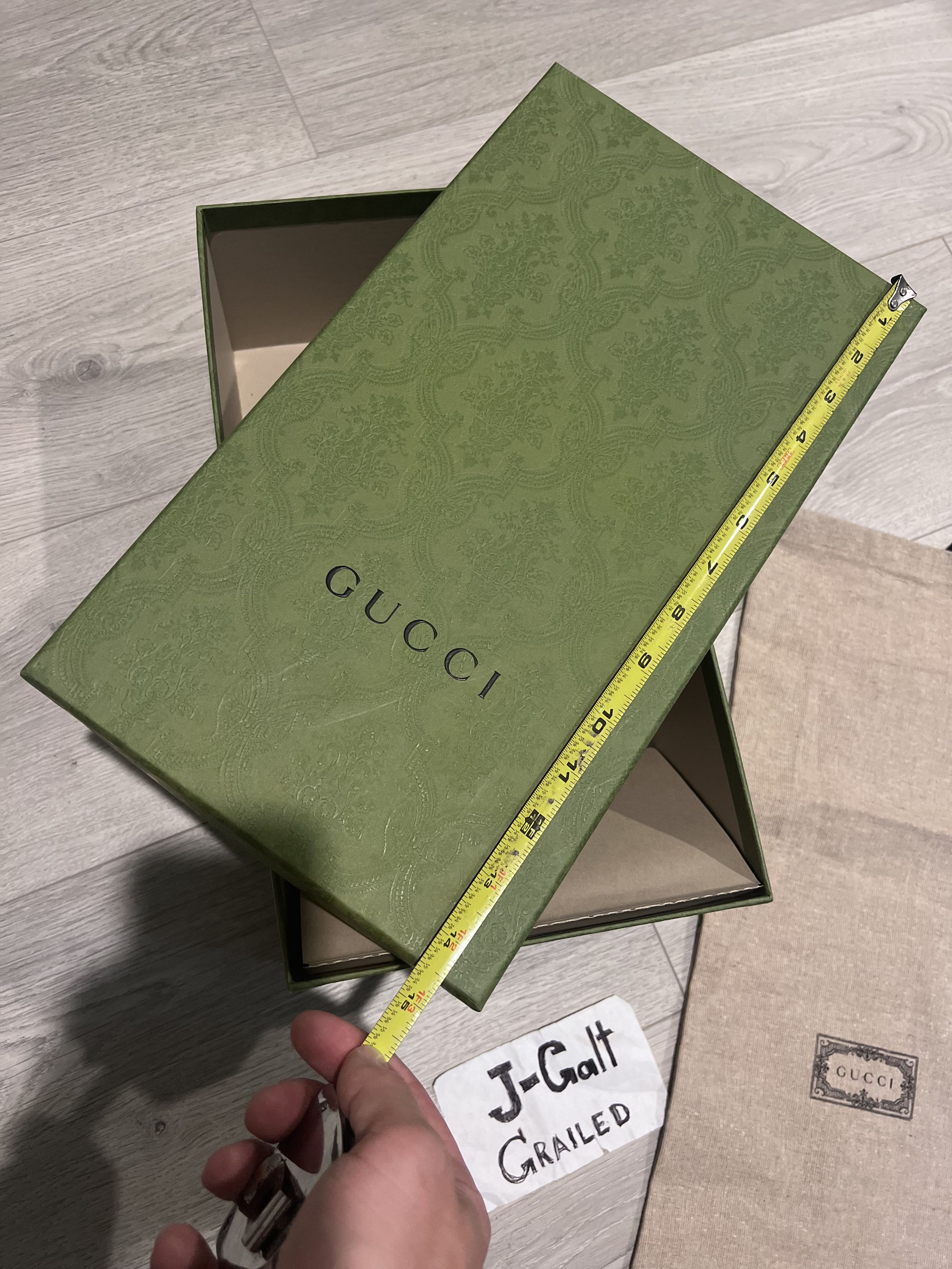 Gucci Gucci empty shoe box with duster Size ONE SIZE - 3 Thumbnail