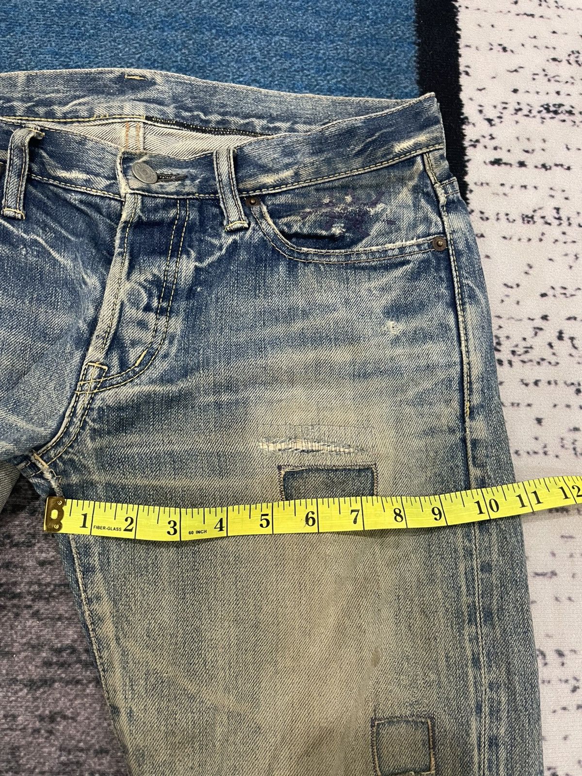 Hysteric Glamour Vintage Hysteric Glamour Distressed Denim Jeans Size US 32 / EU 48 - 22 Thumbnail