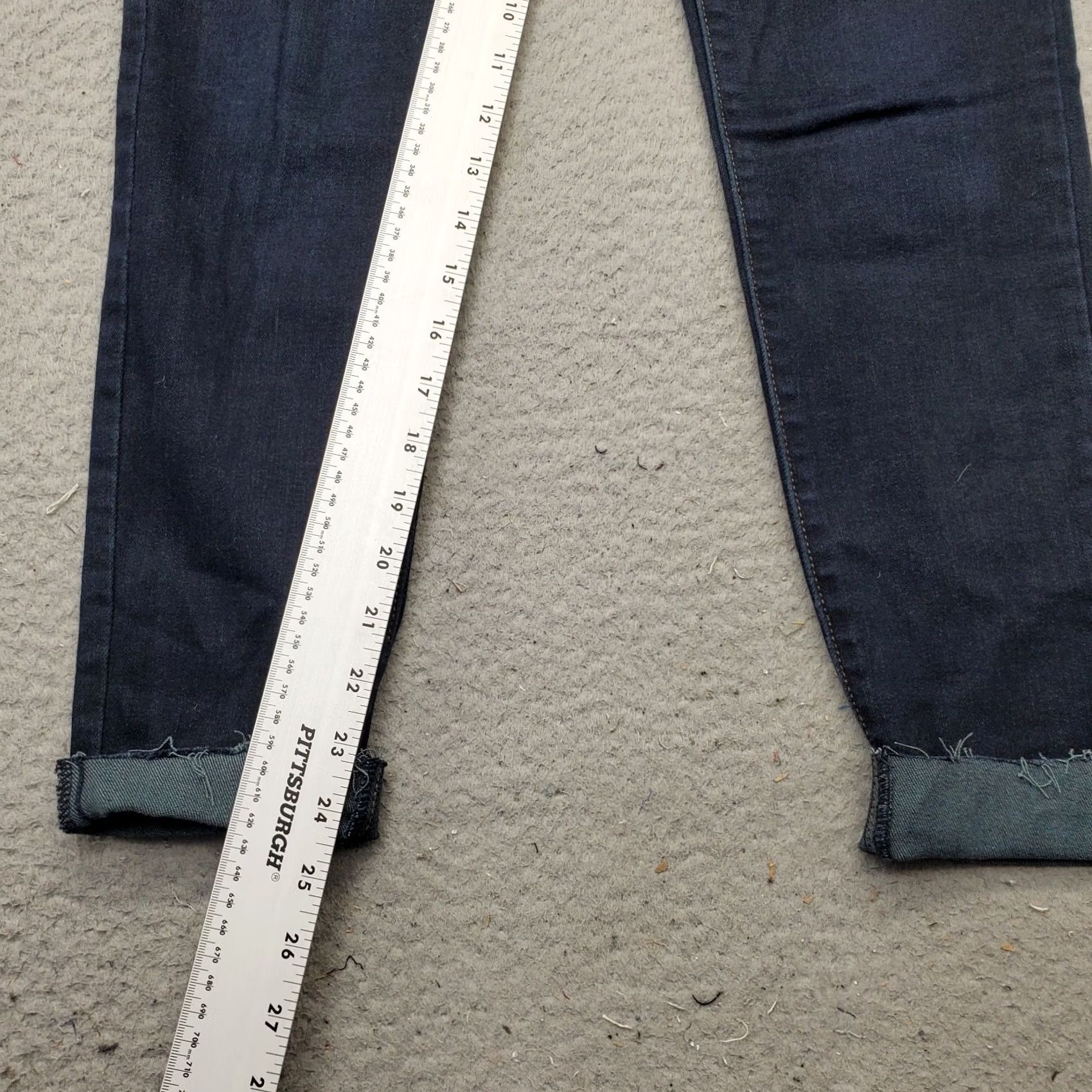 American Eagle Outfitters American Eagle Outfitters Jegging Jeans Women 4 Blue Denim Cotton Stretch Cuffed Jeans 4 Women Blue Denim Cotton Stretch Cuffed Size 27" / US 4 / IT 40 - 4 Thumbnail