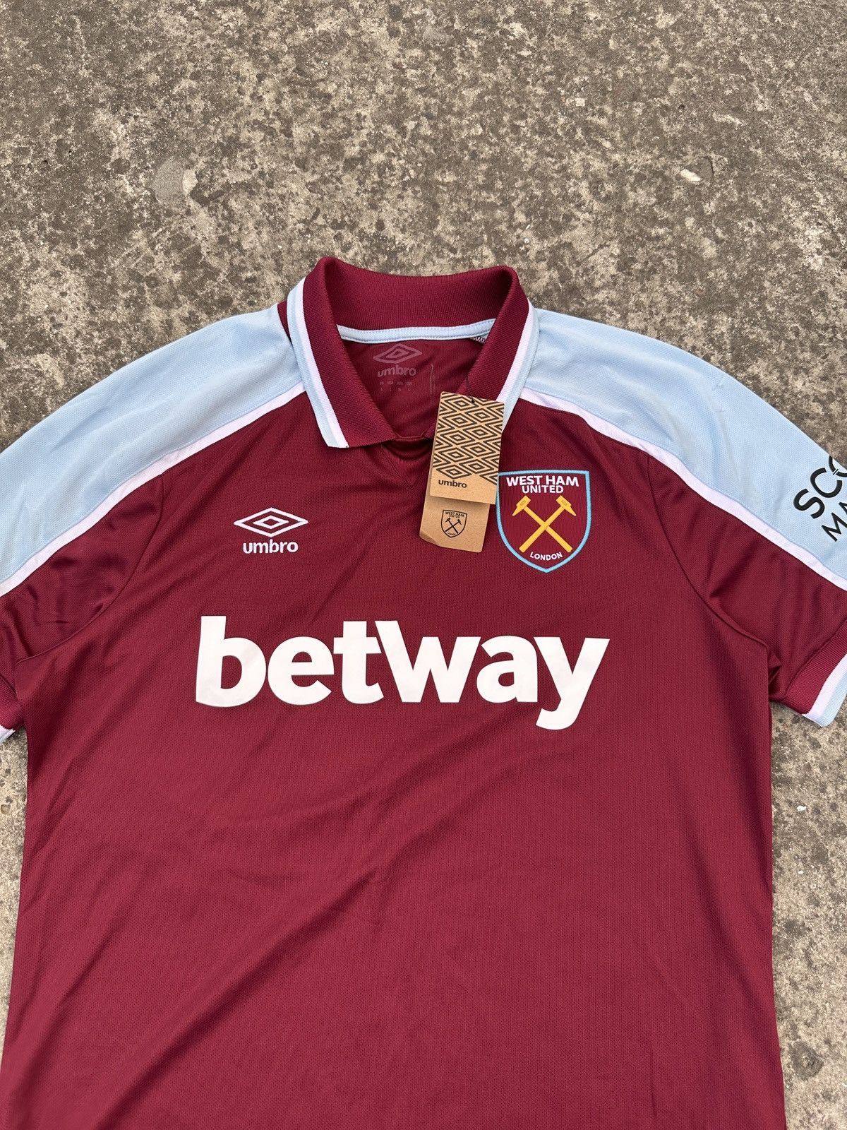 Umbro New Umbro West Ham United Soccer Jersey Streetwear Rare L Size US L / EU 52-54 / 3 - 2 Thumbnail