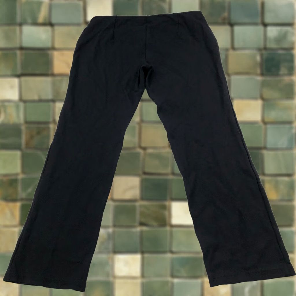 Ralph Lauren Lauren Ralph Lauren Medium (Fit 31W 26L) Pull On Viscose Mid Rise Pants Black Size 24" / US 00 / IT 34 - 1 Thumbnail