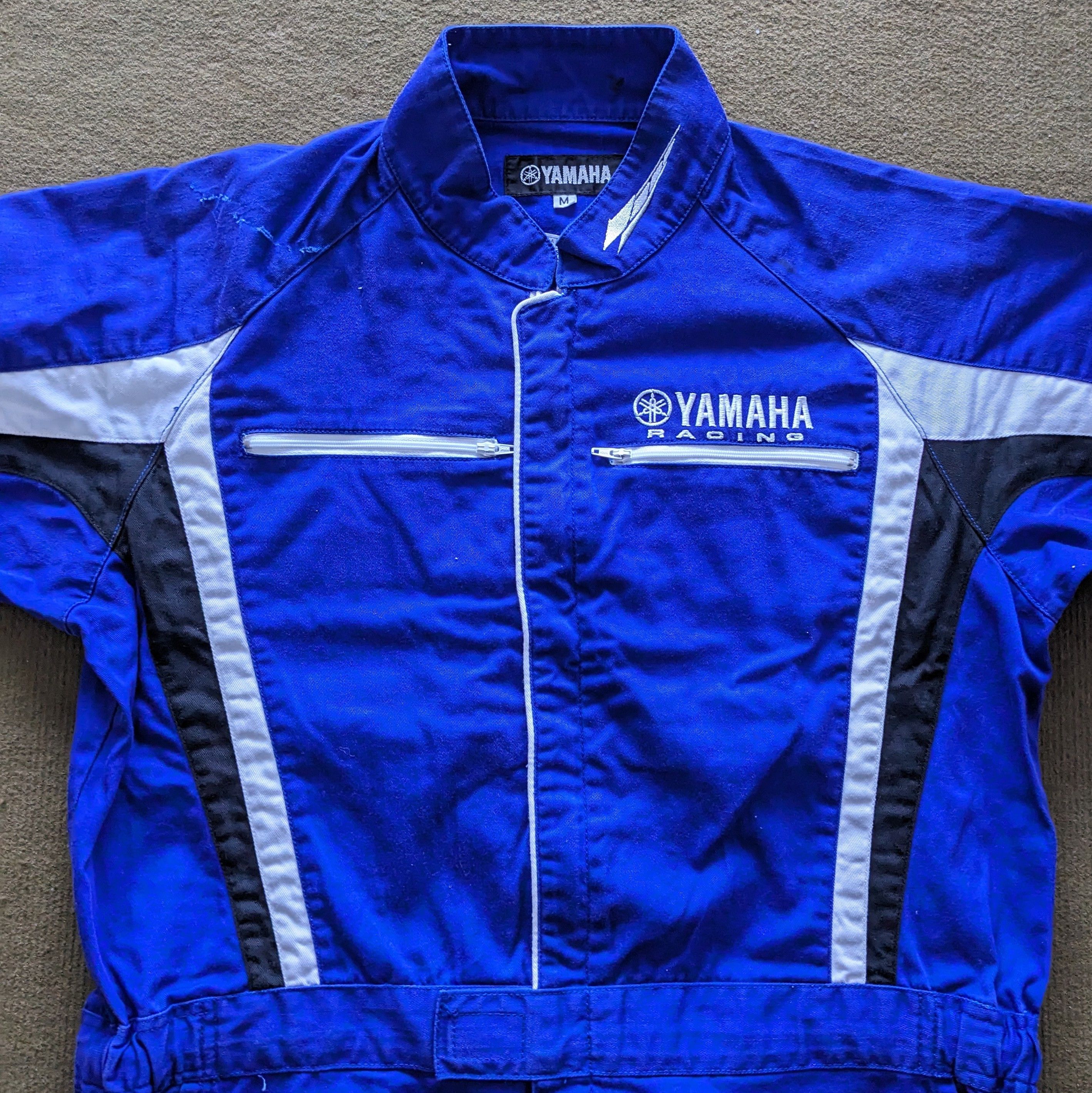 Yamaha Vintage YAMAHA Racing Workwear Coverall Jacket Size US M / EU 48-50 / 2 - 5 Thumbnail