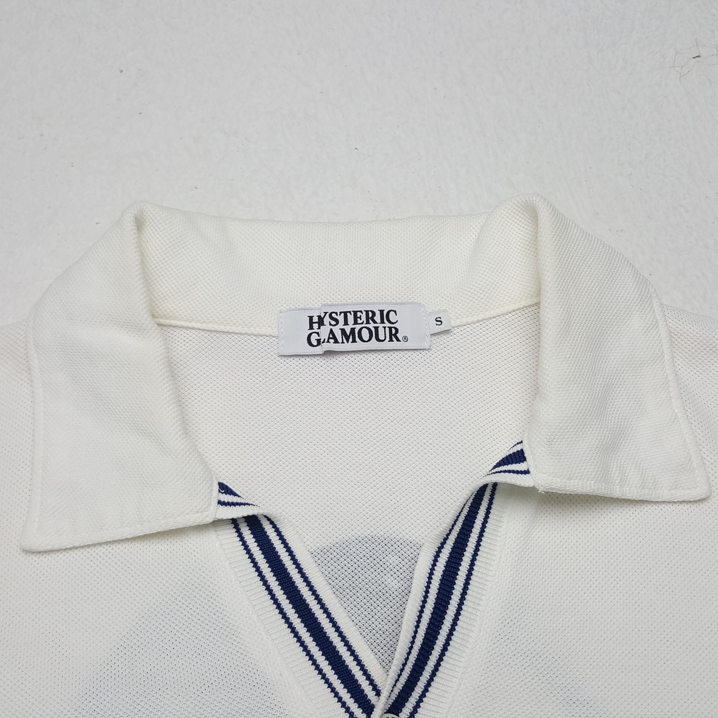 Hysteric Glamour Vintage Hysteric Glamour Japanese Brand Parody Polos Size US S / EU 44-46 / 1 - 5 Thumbnail