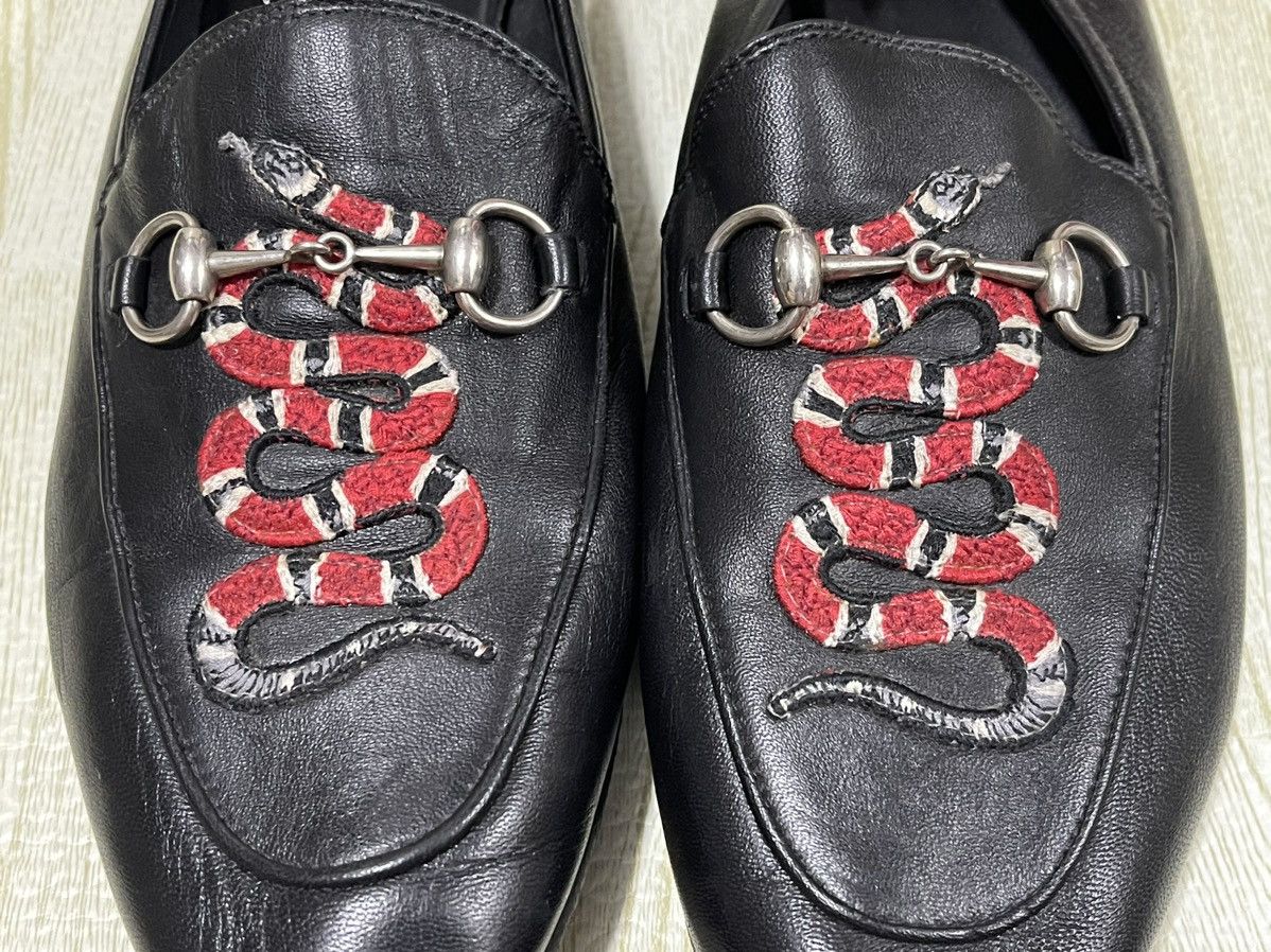 Gucci gucci kingsnake loafer Size US 8.5 / IT 38.5 - 10 Thumbnail