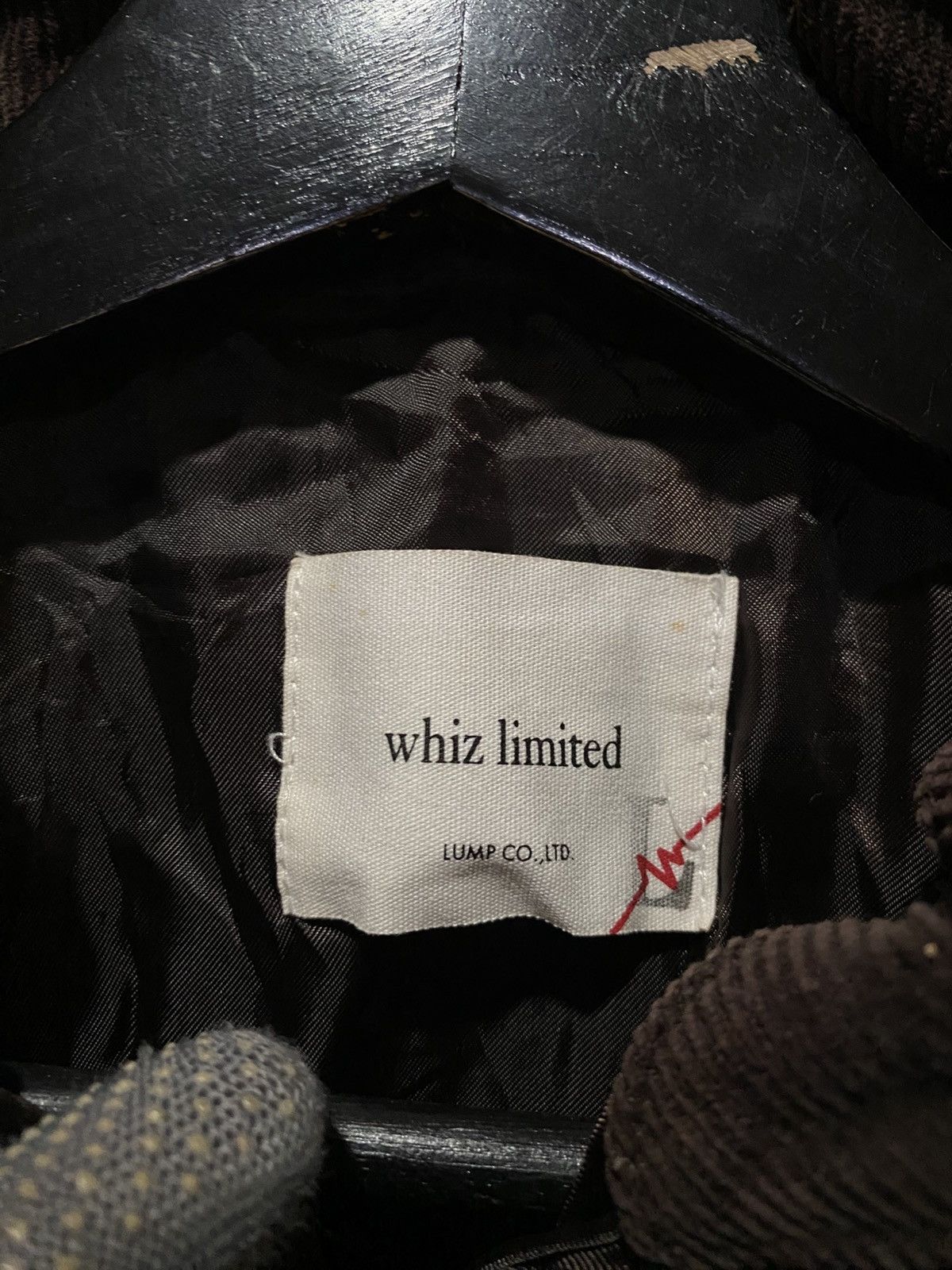 WHIZ LIMITED Brown Corduroy Hooded Jacket with Knit Cuffs & Sherpa Lining Size US M / EU 48-50 / 2 - 6 Thumbnail
