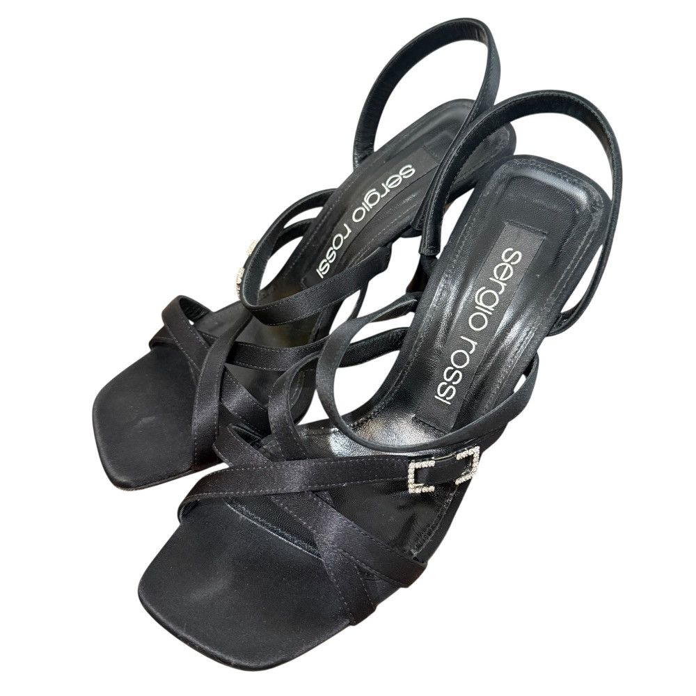 Other Other Sergio Rossi Satin High Heel Sandals Others Shoes DUTY FREE for USA Size ONE SIZE - 1 Thumbnail