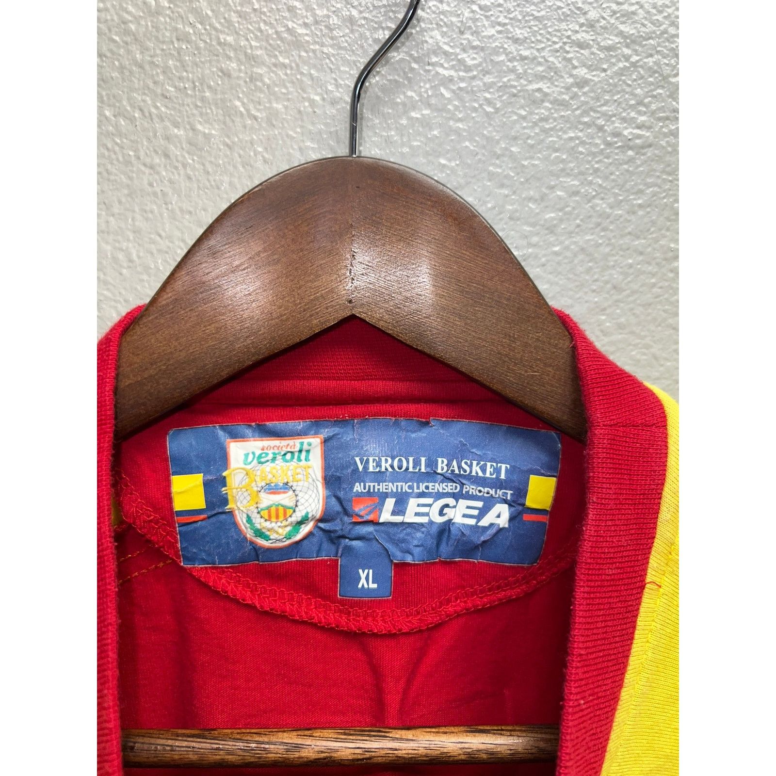 Vintage Vintage Veroli Basket Shirt Legea Italian Basketball Team XL Size US XL / EU 56 / 4 - 7 Thumbnail