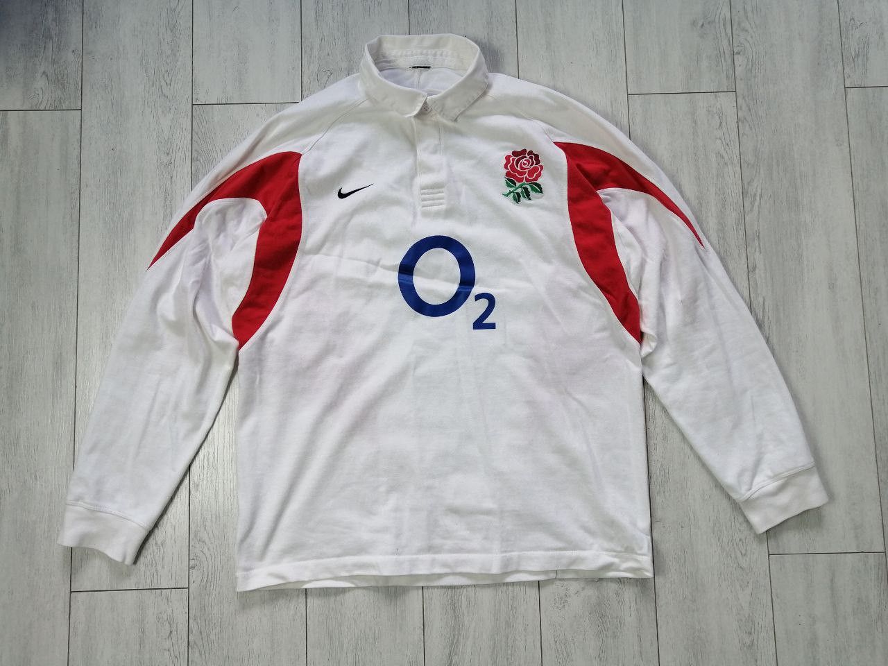 Nike Nike Vintage England Rugby League Jersey 02 Longsleeve Y2K Size US L / EU 52-54 / 3 - 1 Thumbnail