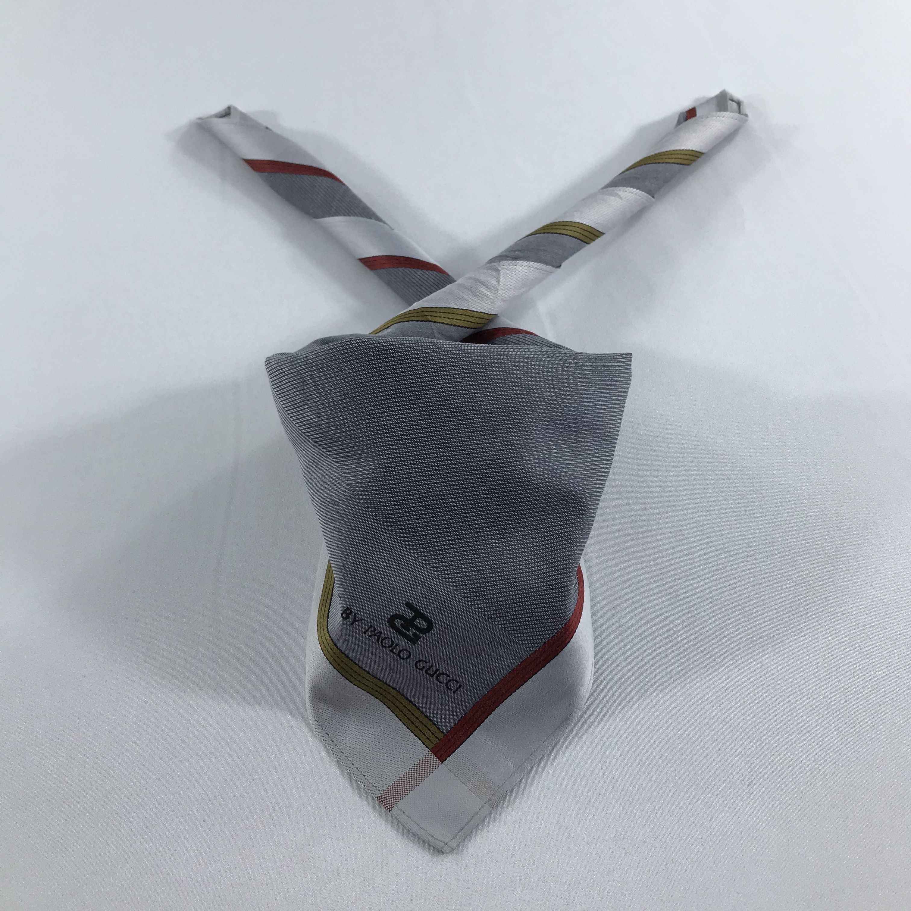 Paolo Gucci Paolo Gucci Handkerchief Neckerchief Bandana H833 Size ONE SIZE - 1 Thumbnail