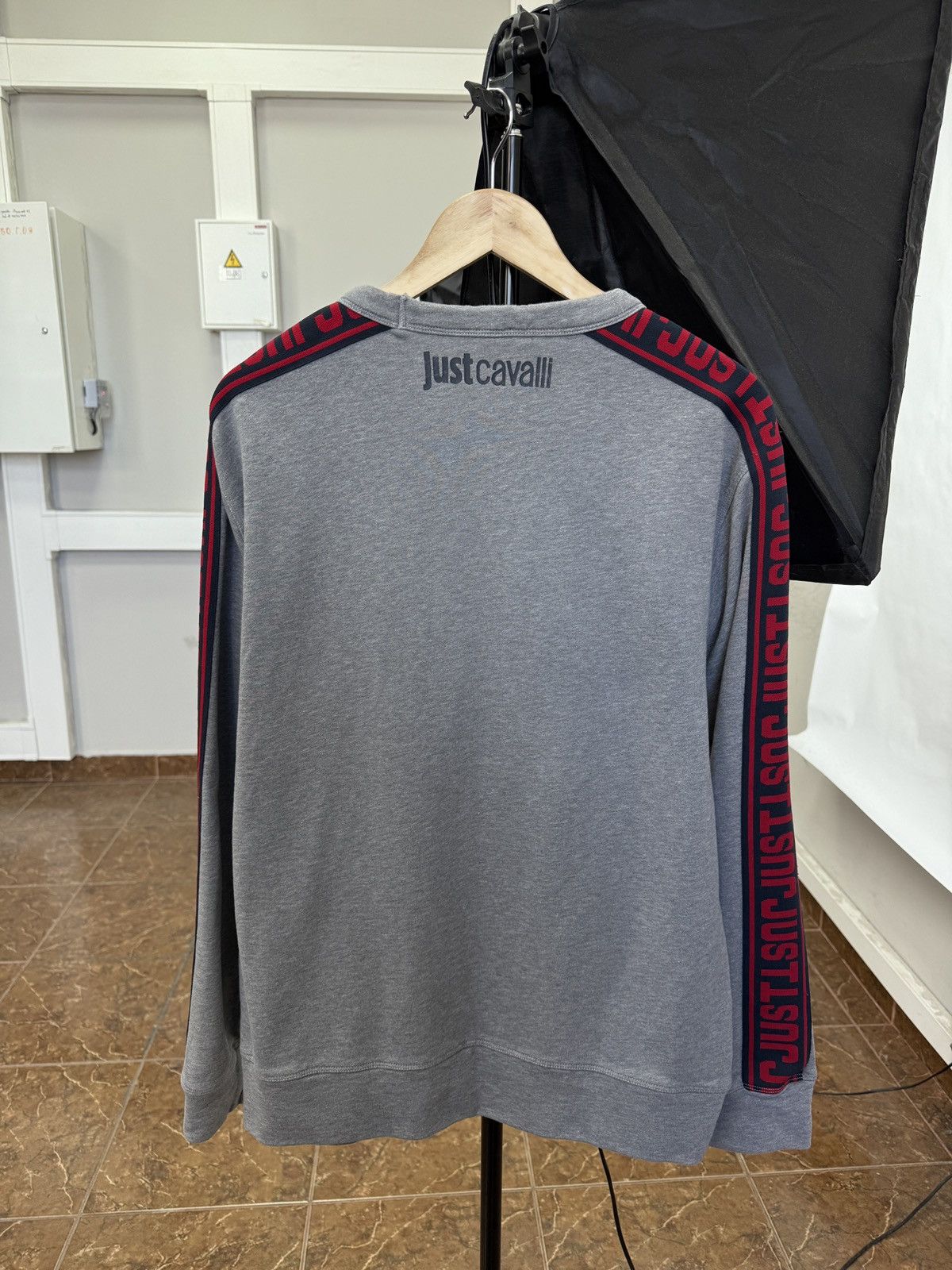 Just Cavalli × Roberto Cavalli 🇮🇹 Just Cavalli Luxury Sweatshirt Rare Retro Y2K Hype Size US L / EU 52-54 / 3 - 2 Thumbnail