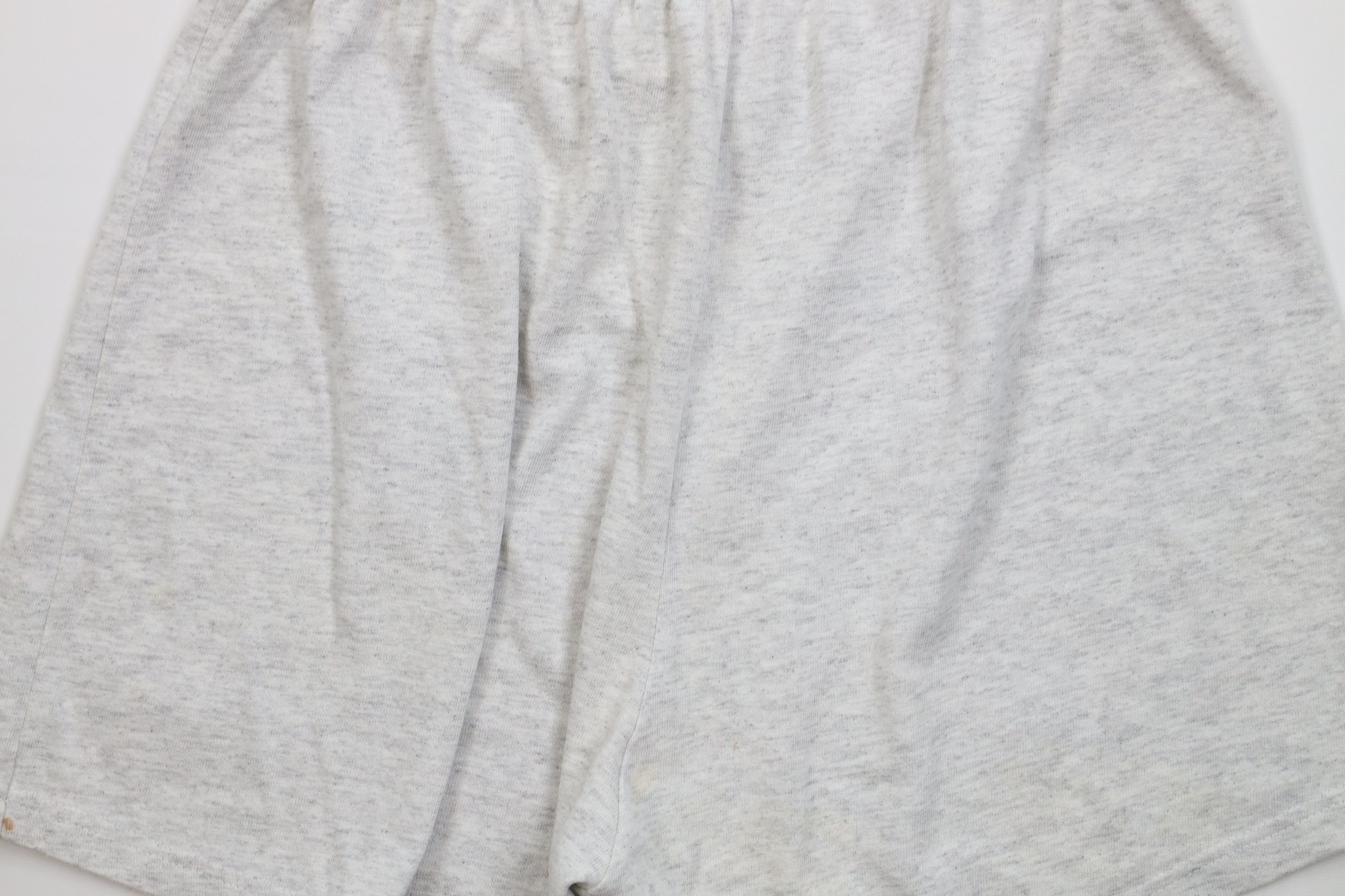 Champion Vintage 90s Champion Above Knee Shorts Heather Gray USA Size US 36 / EU 52 - 13 Thumbnail