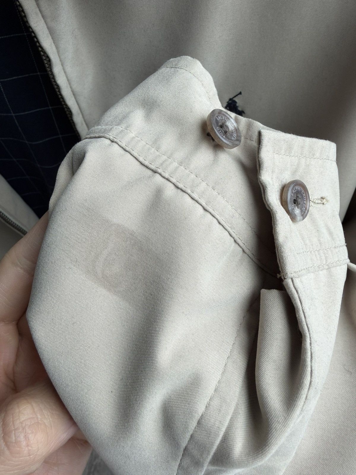 Polo Ralph Lauren Vintage Polo Ralph Lauren Bi-Swing Jacket Beige Size US M / EU 48-50 / 2 - 6 Thumbnail