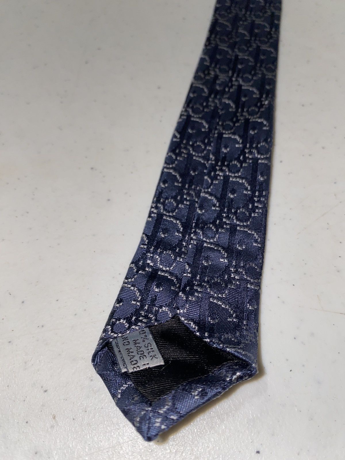 Dior Dior Monogram Tie Size ONE SIZE - 7 Thumbnail