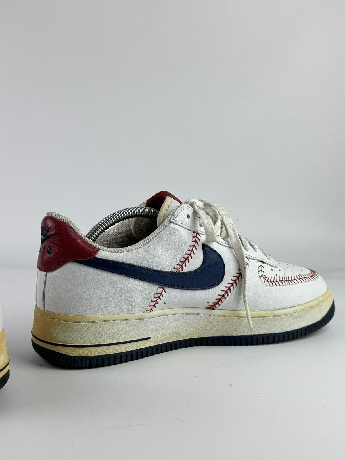 Nike Vintage 2005 Nike Air Force 1 Bean Town `Boston Red Sox’ Size US 9 / EU 42 - 5 Thumbnail
