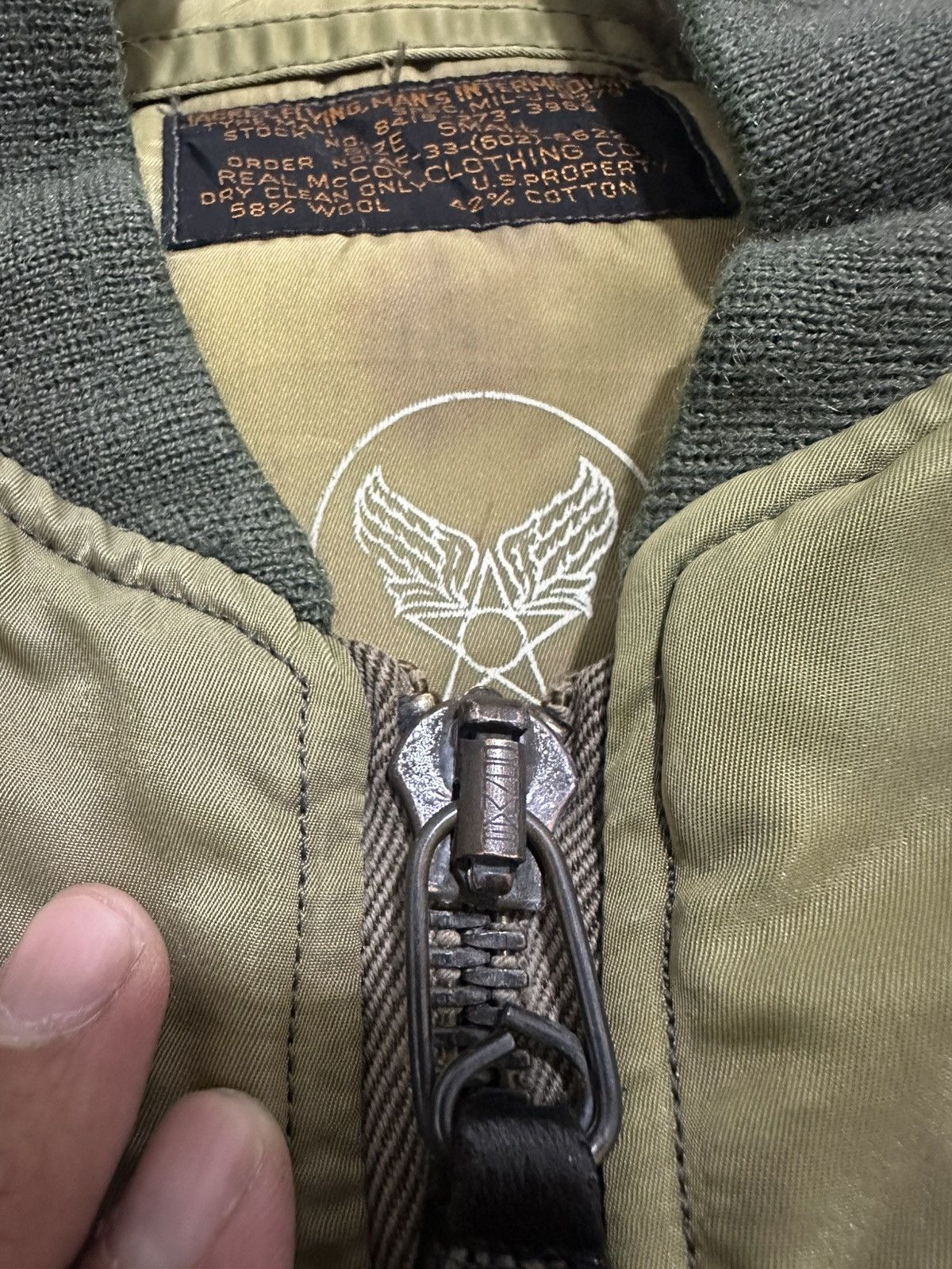 The Real McCoy's The Real McCoy’s MA-1 Flight Jacket Military Fashion Design Size US S / EU 44-46 / 1 - 8 Thumbnail