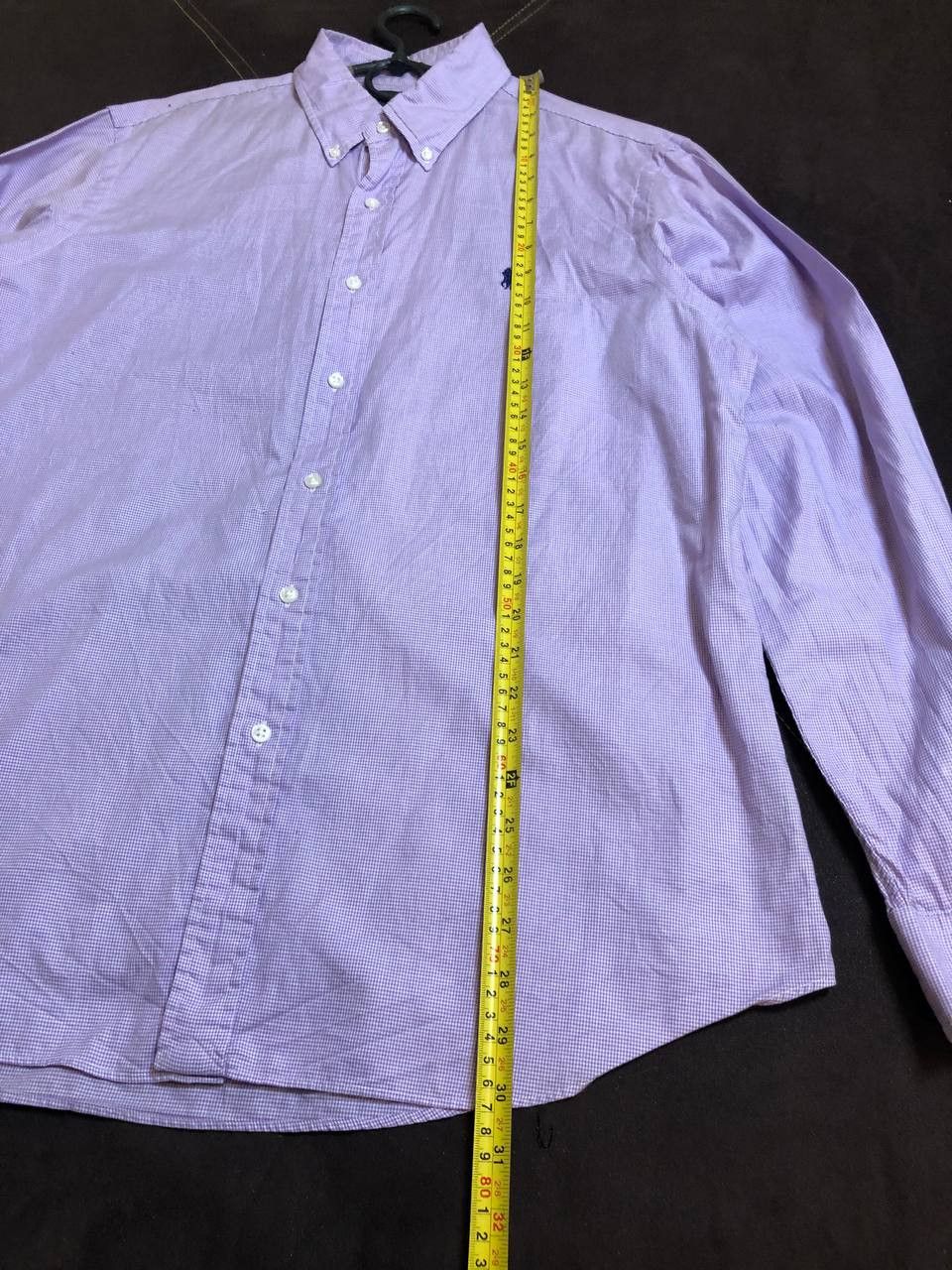 Polo Ralph Lauren Polo Ralph Lauren lilac long-sleeve button-down shirt Size US XL / EU 56 / 4 - 4 Thumbnail