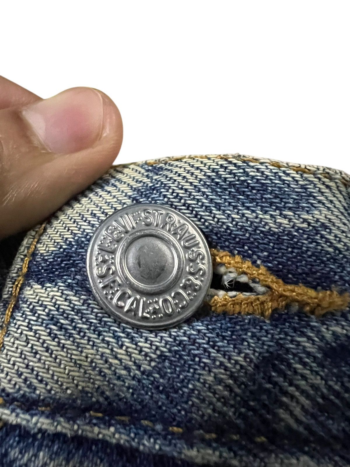 Levi's Flare jean Vintage Levi’s 517 Distress Painted Faded Jean Size US 32 / EU 48 - 12 Thumbnail