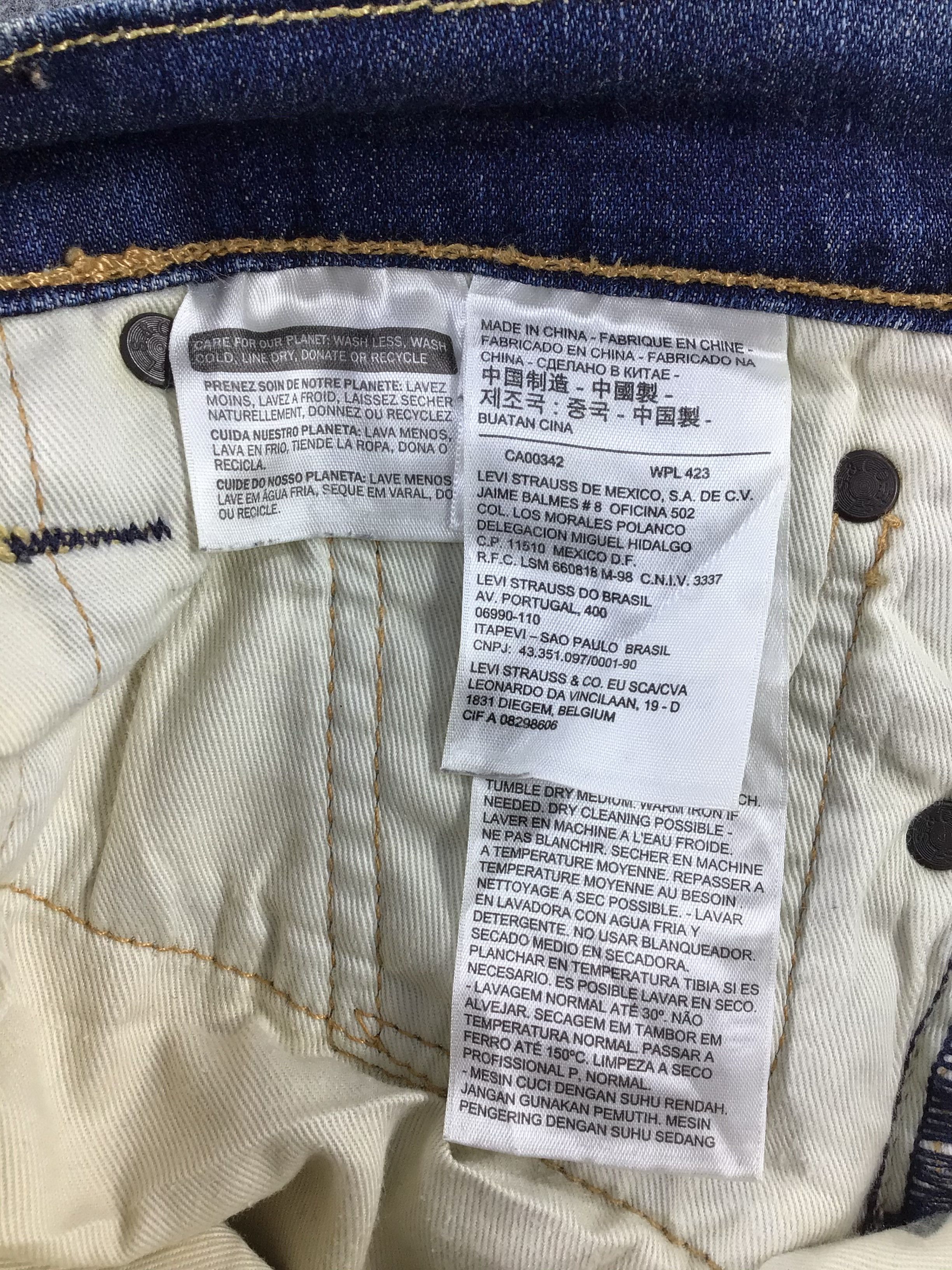 Levi's Vintage Distress Levis 541 Jeans-JM486 Size US 32 / EU 48 - 9 Thumbnail