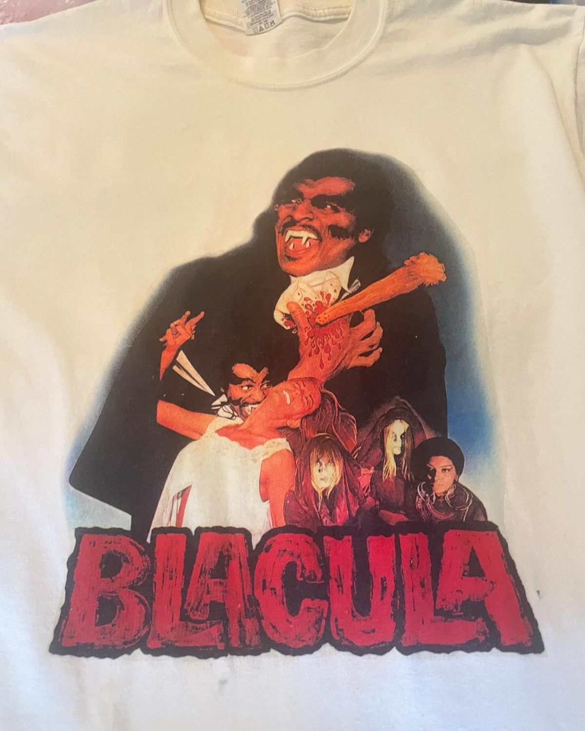 Vintage Vintage Blacula tee Size US M / EU 48-50 / 2 - 1 Thumbnail