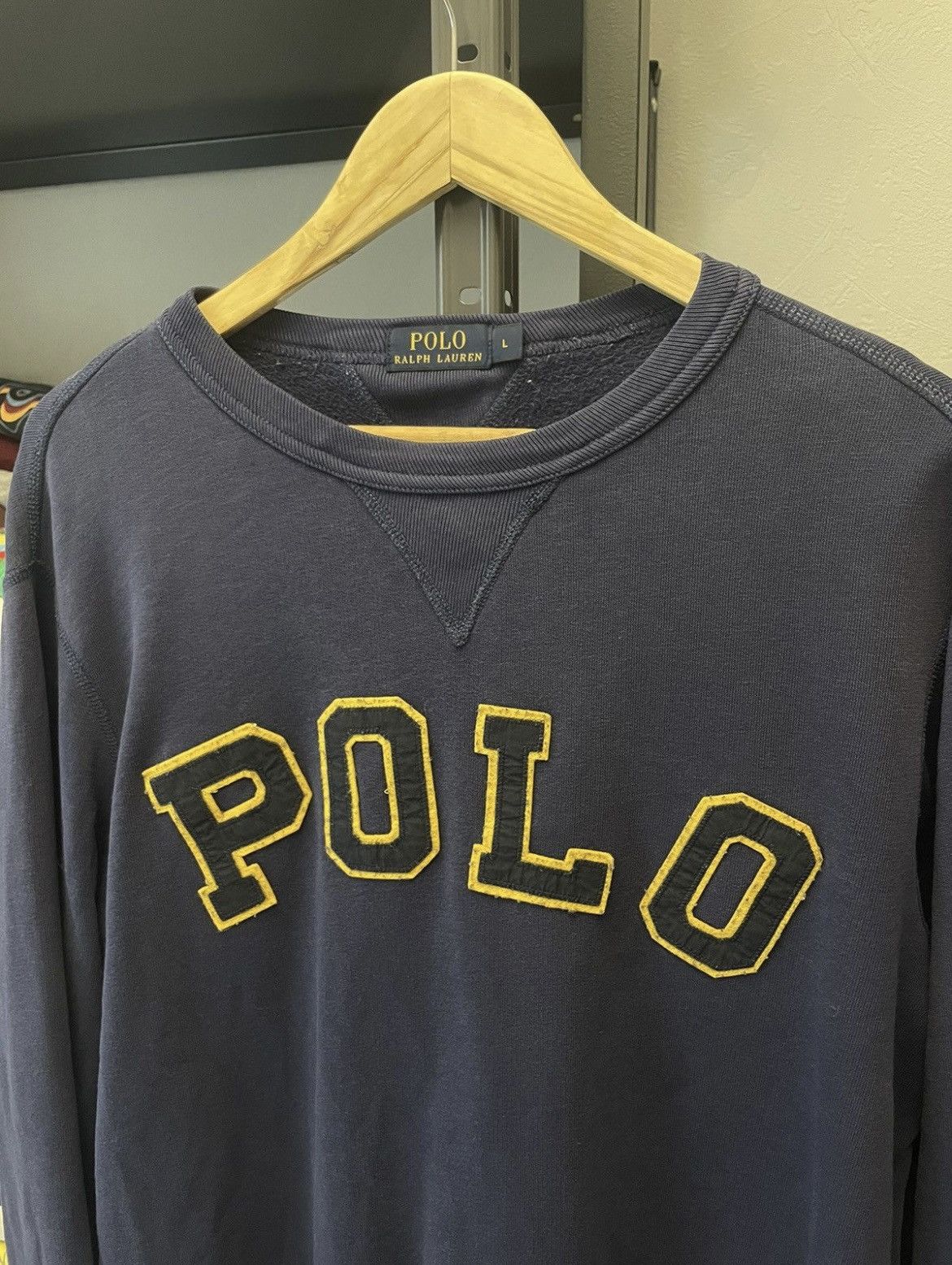 Polo Ralph Lauren Vintage Polo Ralph Lauren Sweatshirt Size US L / EU 52-54 / 3 - 2 Thumbnail