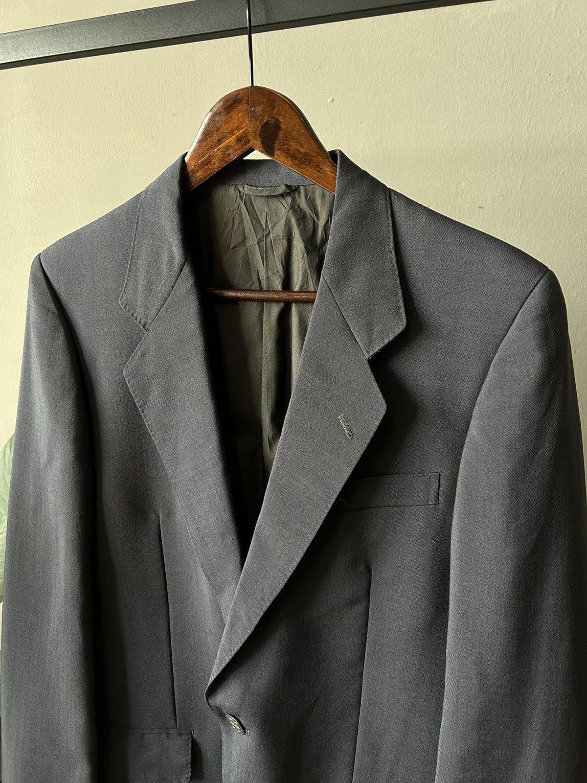 Balenciaga Balenciaga Iconic Button Logo Blazer Size 38R - 8 Thumbnail