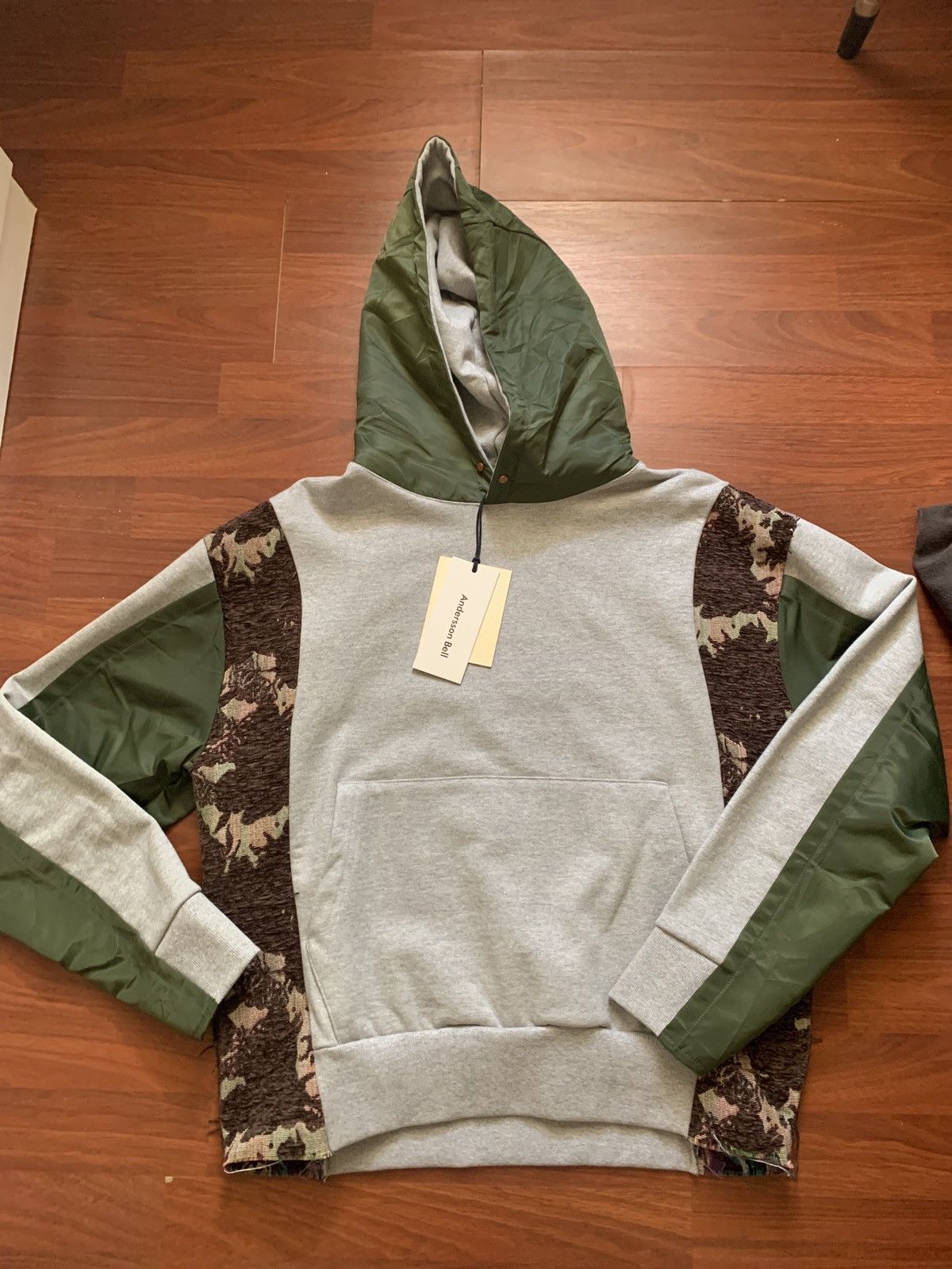 image of Andersson Bell Hoodie in Grey, Men's (Size Small)