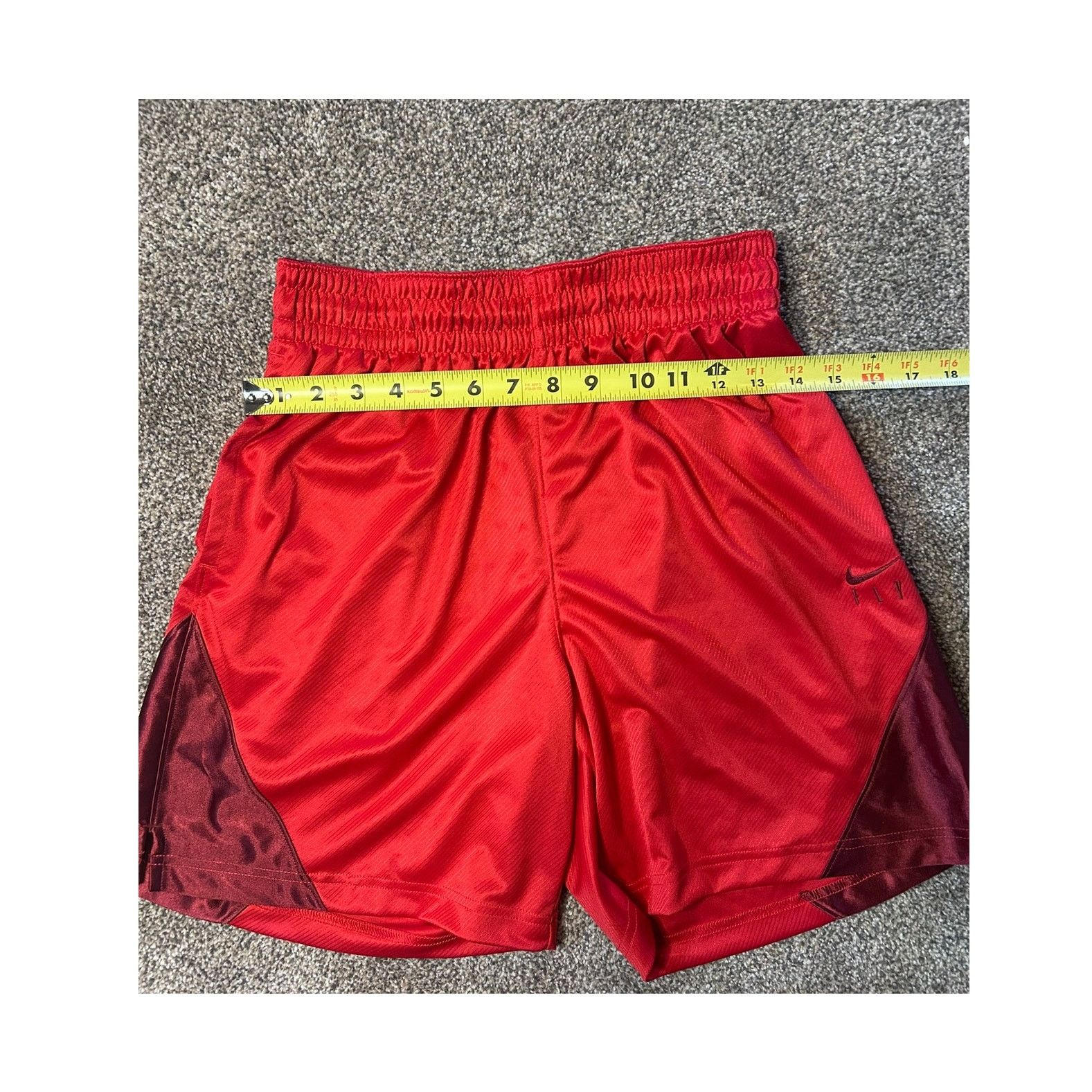 Nike Nike Dri-FIT ISoFly Women's Red Loose Fit Basketball Shorts Size 27" / US 4 / IT 40 - 5 Thumbnail