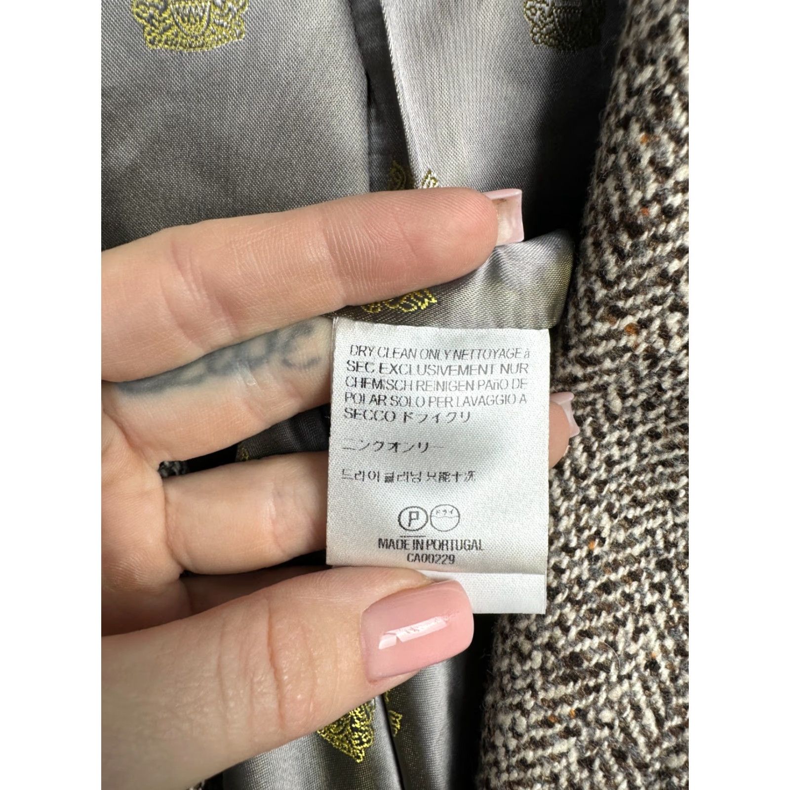 Aquascutum Aquascutum Womens Wool Blazer Jacket UK 18 R Blazer Womens XS-XXL Multicolor 18 Regular Wool Brand Aquascutum Men's vs. Womens? Size XXL / US 16-18 / IT 52-54 - 6 Thumbnail