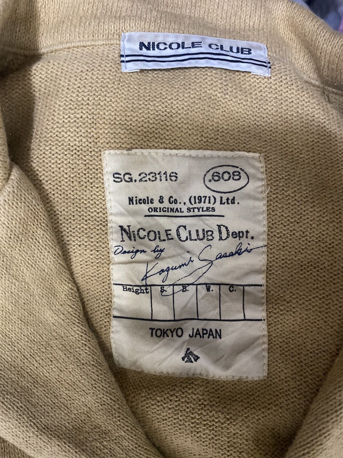 Nicole Club 90’s Nicole club western blazer design by kazumi sasaki Size 50R - 4 Thumbnail