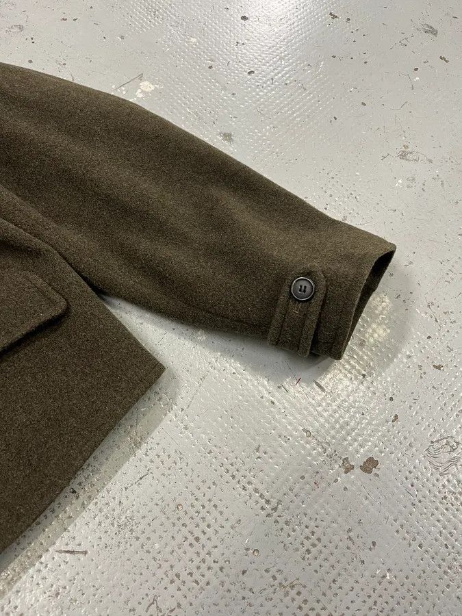 Dries Van Noten Dries Van Noten Military Green Wool Jacket Size US L / EU 52-54 / 3 - 6 Thumbnail