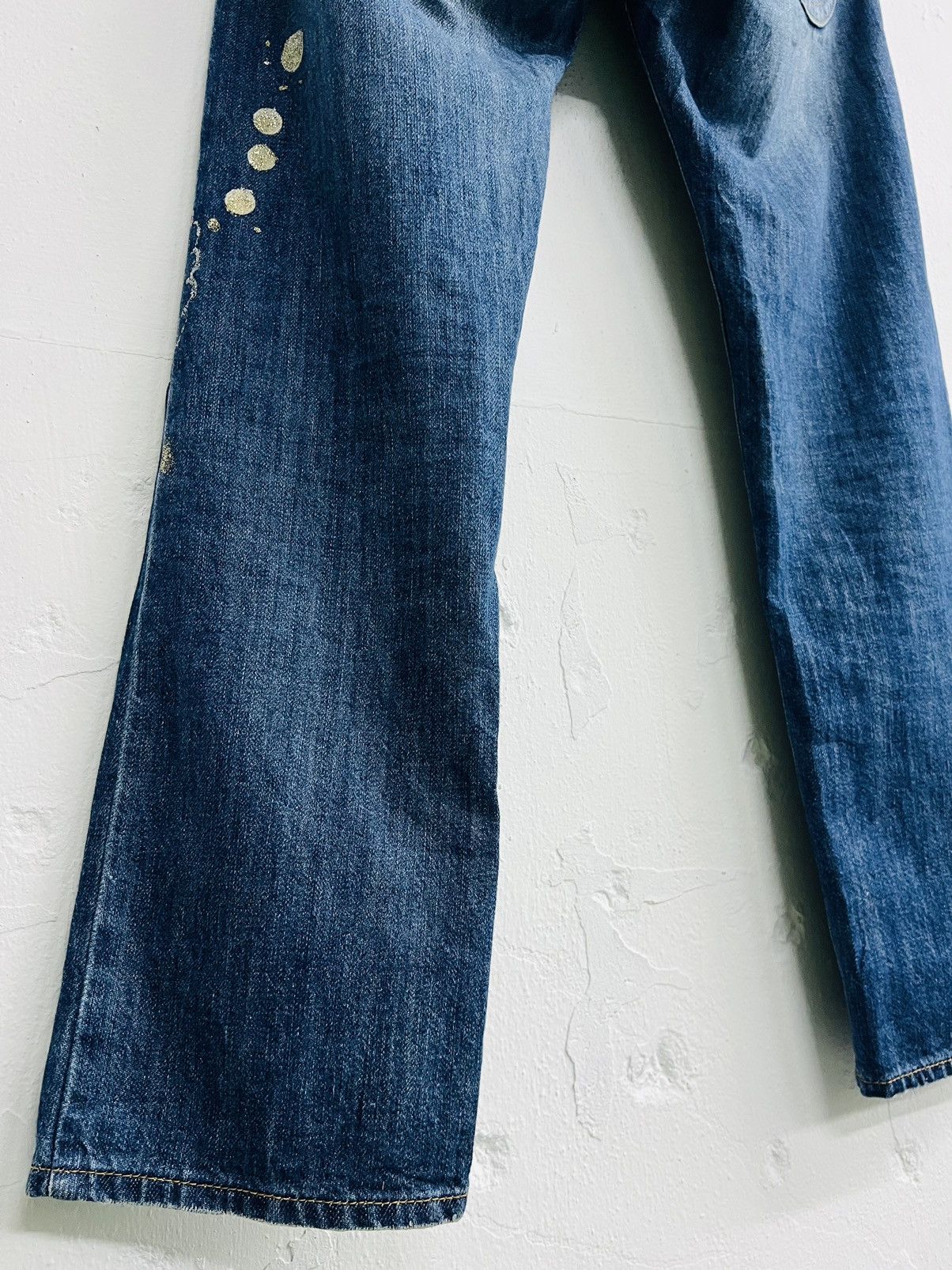 Issey Miyake × Japanese Brand × Tsumori Chisato TSUMORI CHISATO PAINTED ART DENIM Size US 32 / EU 48 - 17 Thumbnail