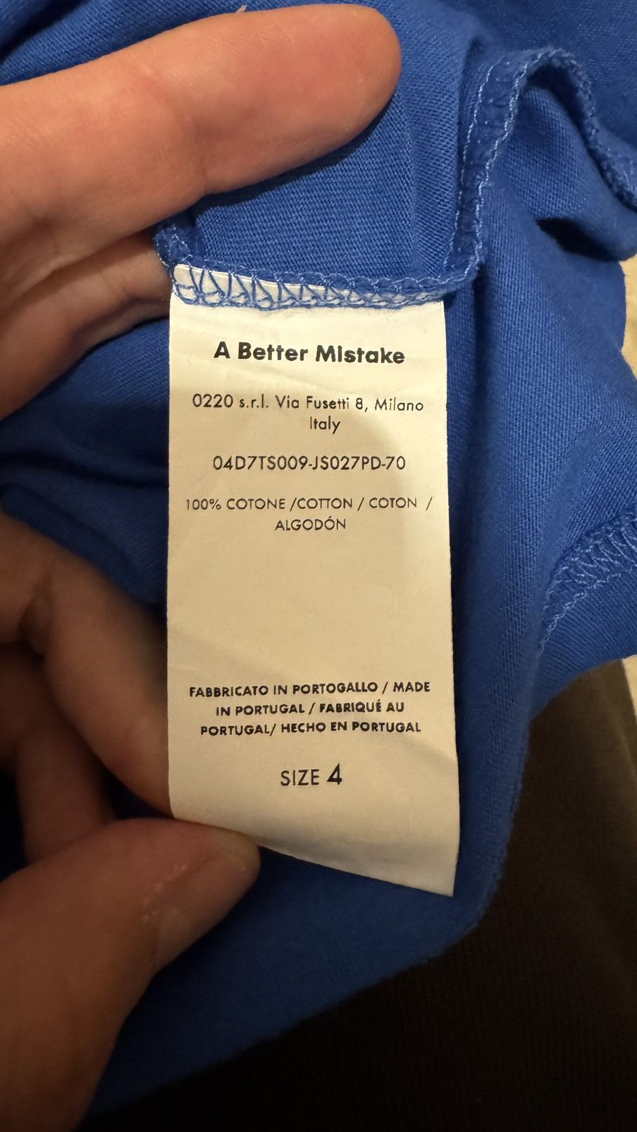 Other A Better Mistake Liquid Chromo L/S Shirt Size US L / EU 52-54 / 3 - 4 Thumbnail