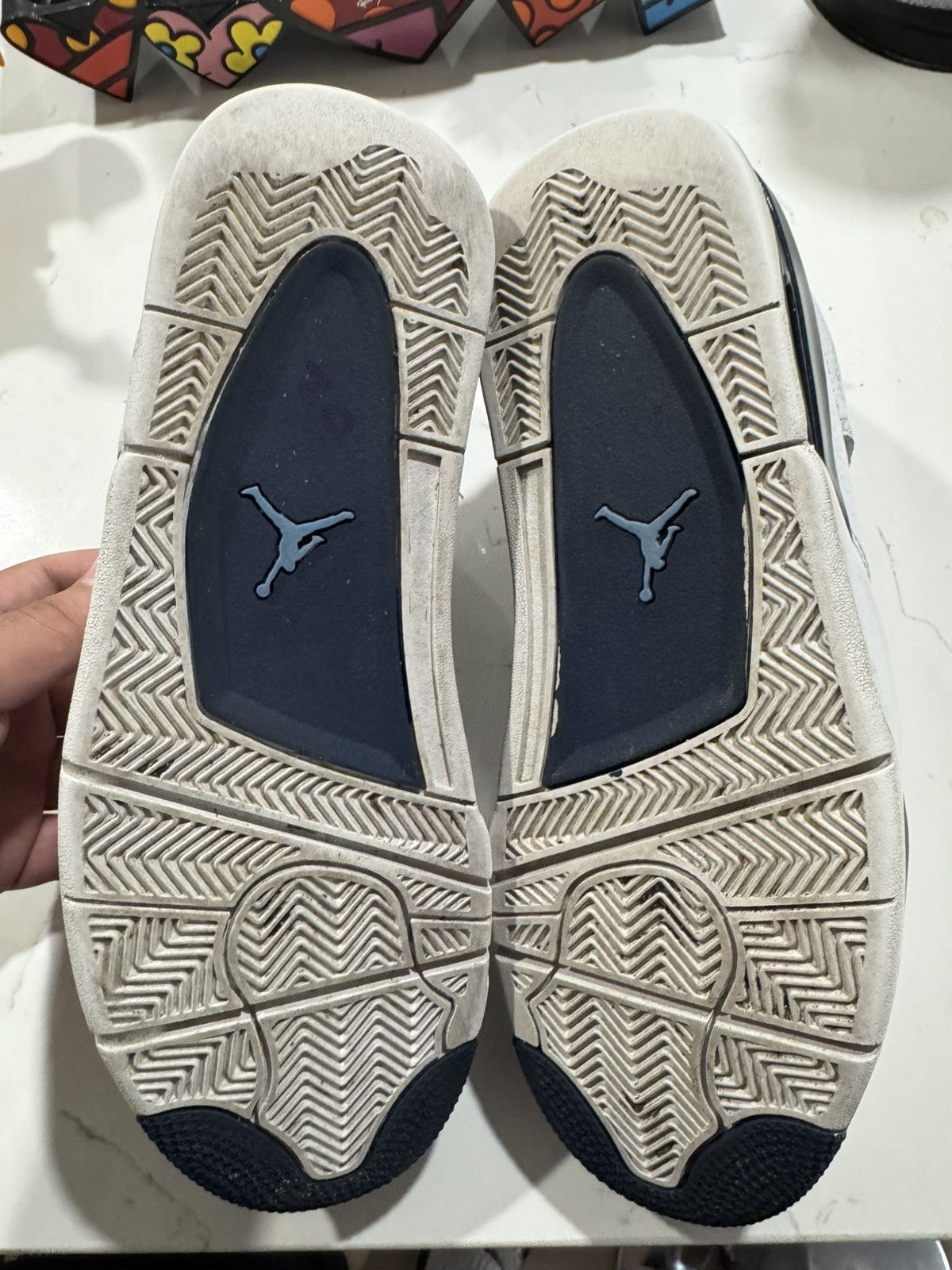 Jordan Brand Jordan 4 Retro “Legend Blue/Columbia” Size US 11.5 / EU 44-45 - 7 Thumbnail