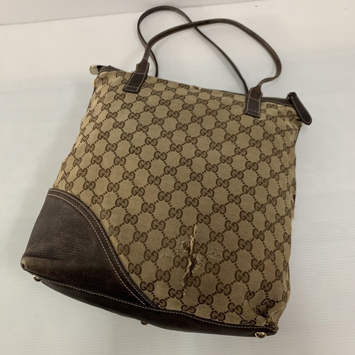 Gucci Authentic Gucci Monogram Small Tote Bag Size ONE SIZE - 3 Thumbnail